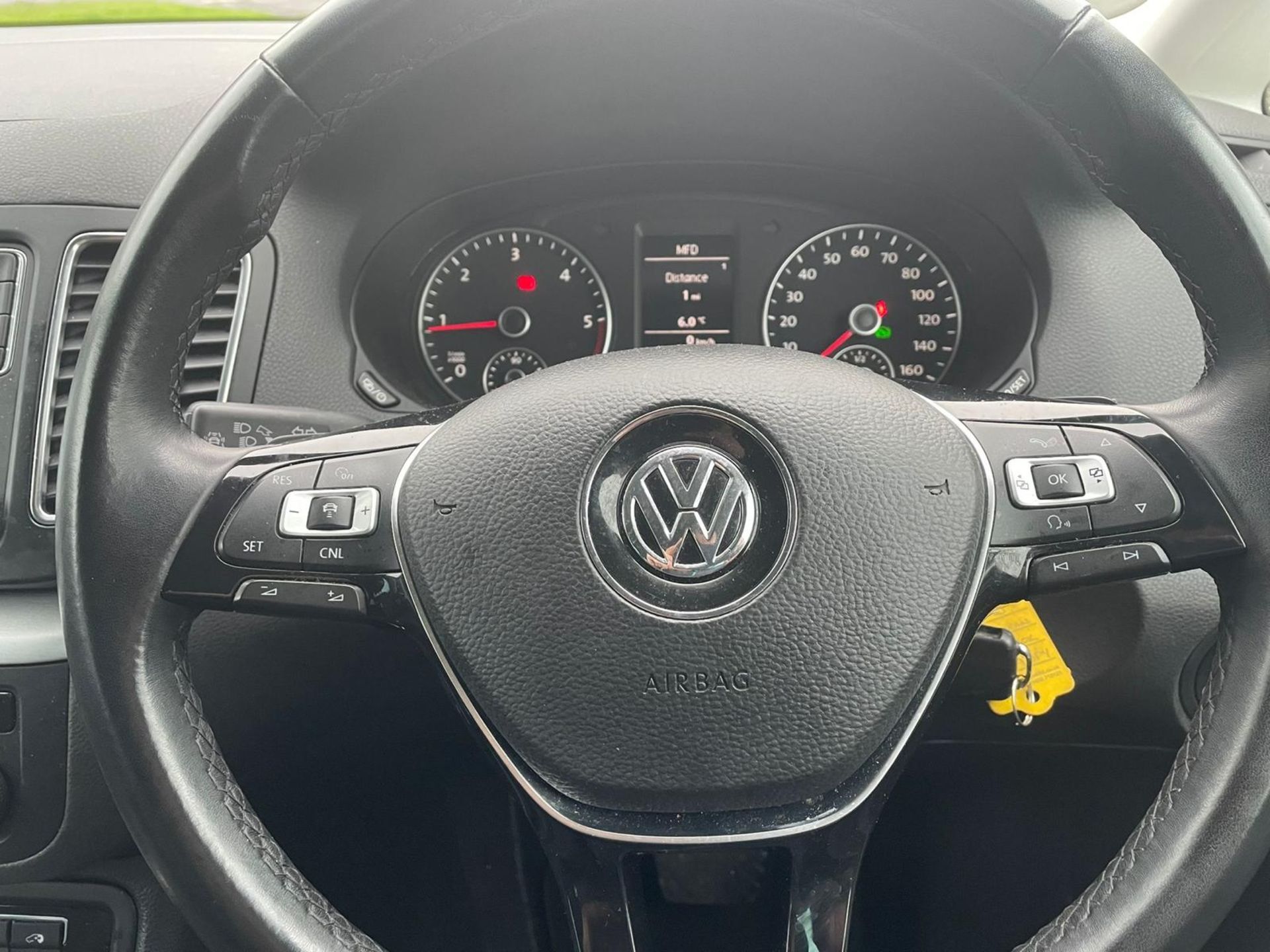 2019 VOLKSWAGEN SHARAN SE TDI S-A BLACK MPV, 65,632 MILES, AS BLUE, LANE ASSIST *NO VAT* - Image 14 of 42