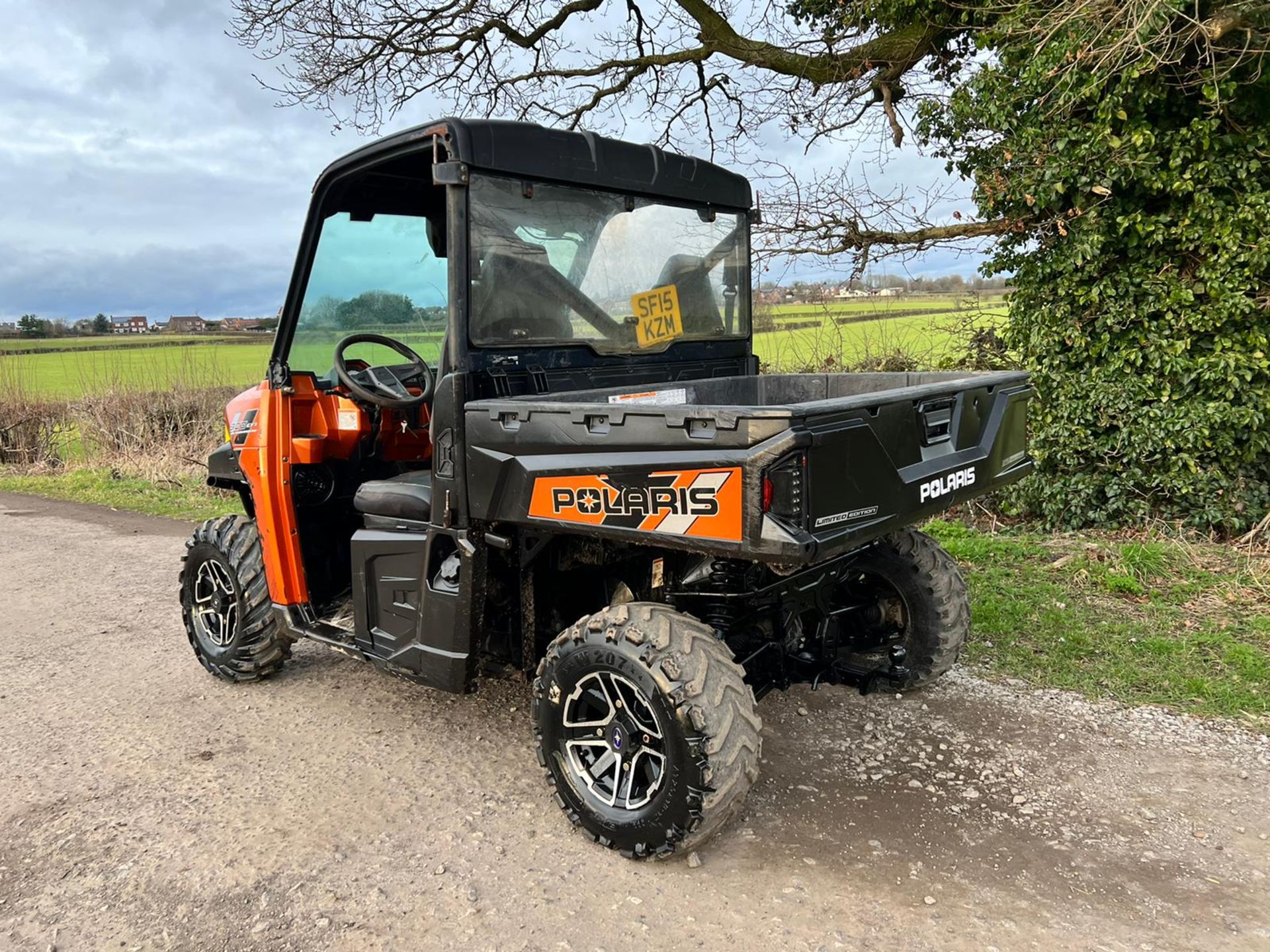 2015 POLARIS RANGER XP900 EFI 4WD BUGGY/UTV, RUNS AND DRIVES, SHOWING A LOW 534 HOURS *PLUS VAT* - Image 5 of 19