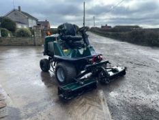 2006 HAYTER LT322 CYLINDER MOWER, RUNS DRIVES AND CUTS, SHOWING A LOW AND GENUINE 3348 HOURS