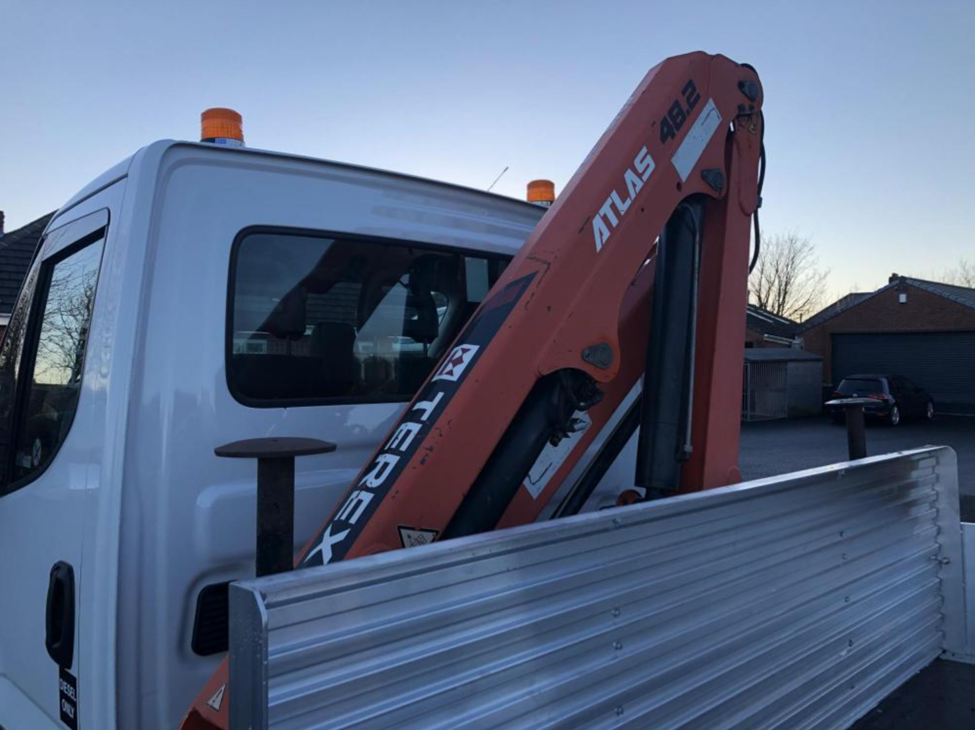 2014/ 64 PLATE IVECO DAILY 70-170 7TON GROSS, DROP SIDE BODY WITH ATLAS TEREX 48.2 CRANE *PLUS VAT* - Image 13 of 20