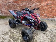 2008 YAMAHA RAPTOR 700R ROAD REGISTERED *NO VAT*