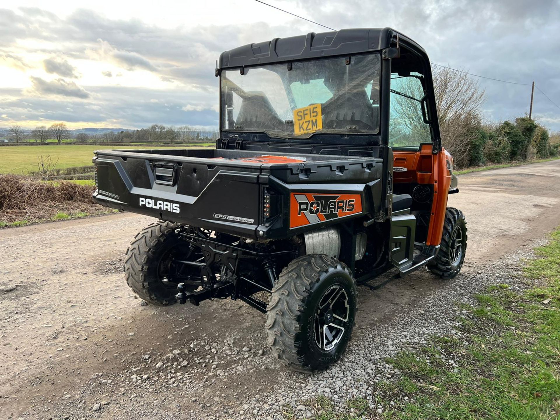 2015 POLARIS RANGER XP900 EFI 4WD BUGGY/UTV, RUNS AND DRIVES, SHOWING A LOW 534 HOURS *PLUS VAT* - Image 8 of 19