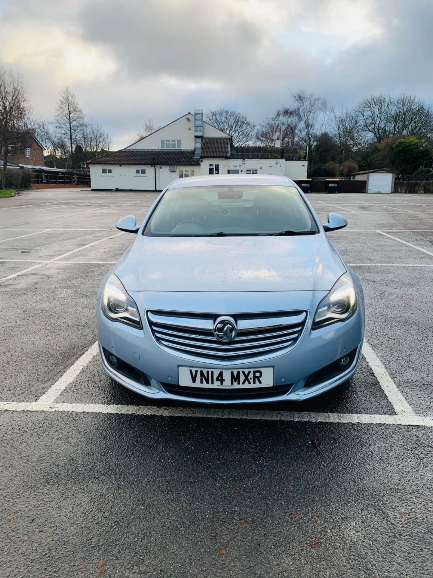 2014 VAUXHALL INSIGNIA TECH LINE CDTI AUTO SILVER HATCHBACK, 154K MILES *NO VAT* - Image 4 of 24