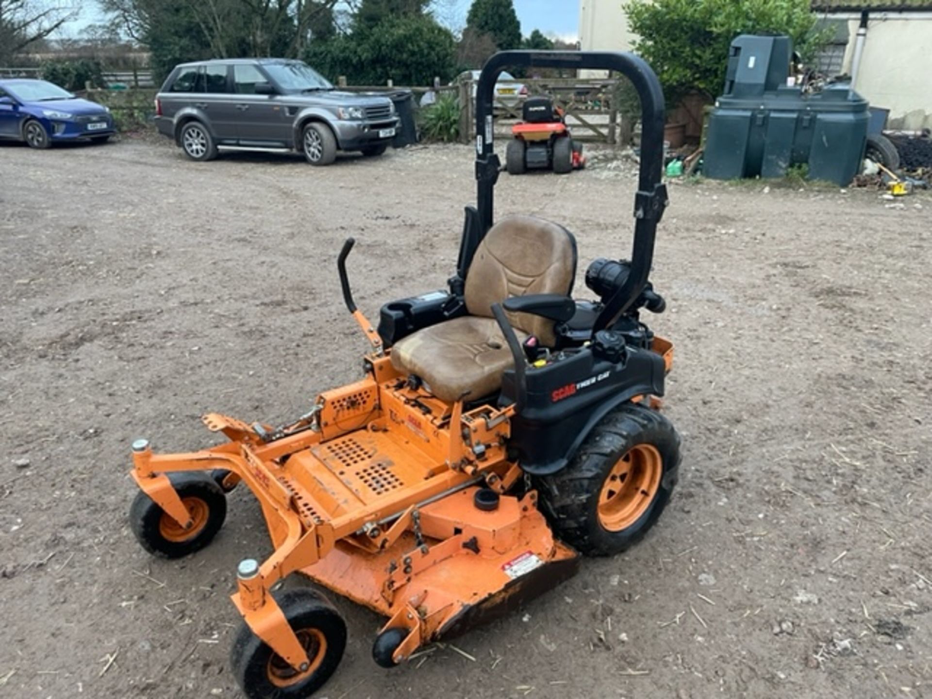 SCAG TIGER ZERO TURN RIDE ON MOWER, 1500 HOURS, 23hp KOHLER ENGINE *NO VAT* - Image 3 of 5