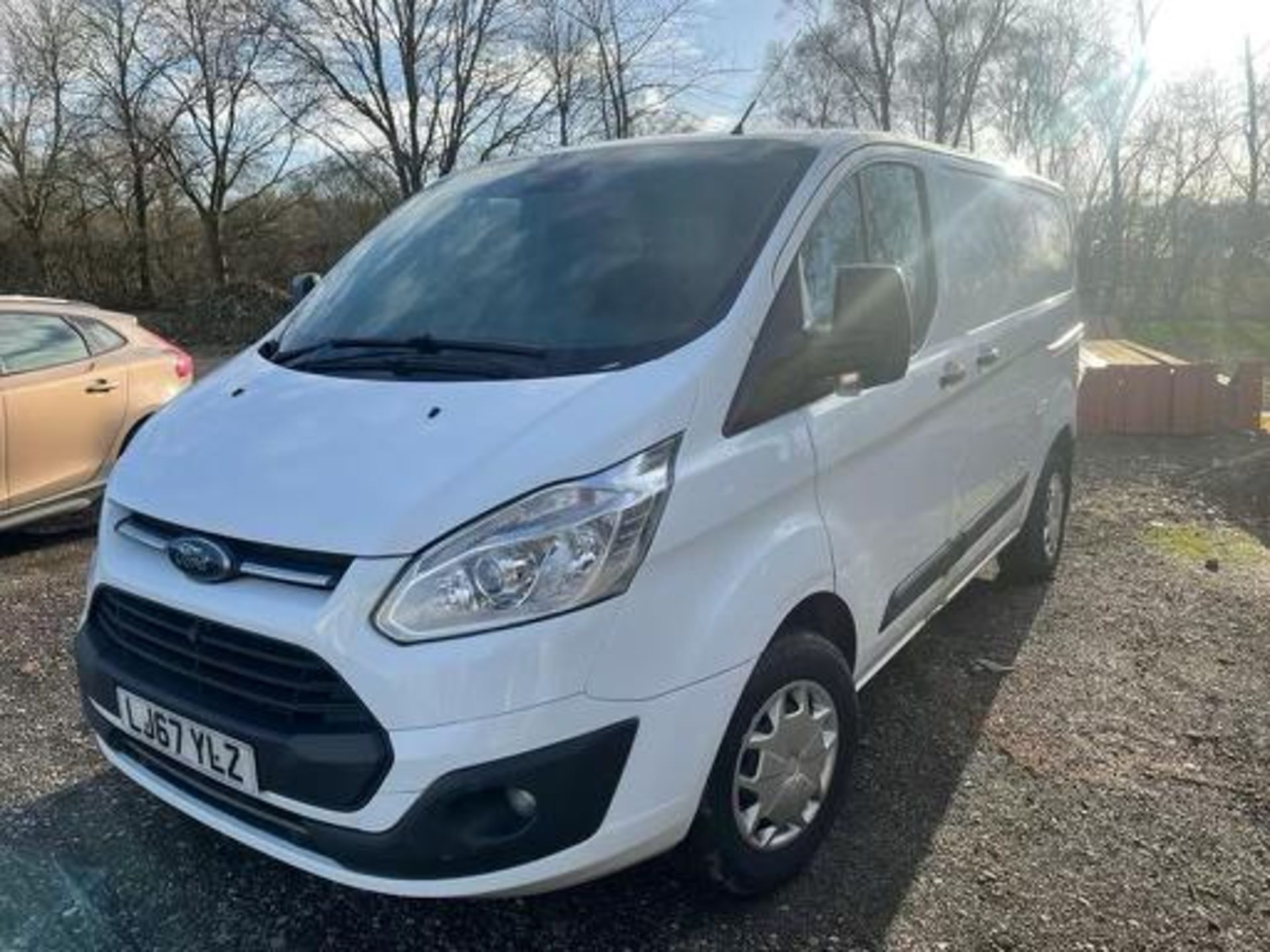 2017/67 FORD TRANSIT CUSTOM 290 TREND EURO 6 WHITE PANEL VAN, 137K MILES, PLY LINED, SAT NAV - Image 3 of 11