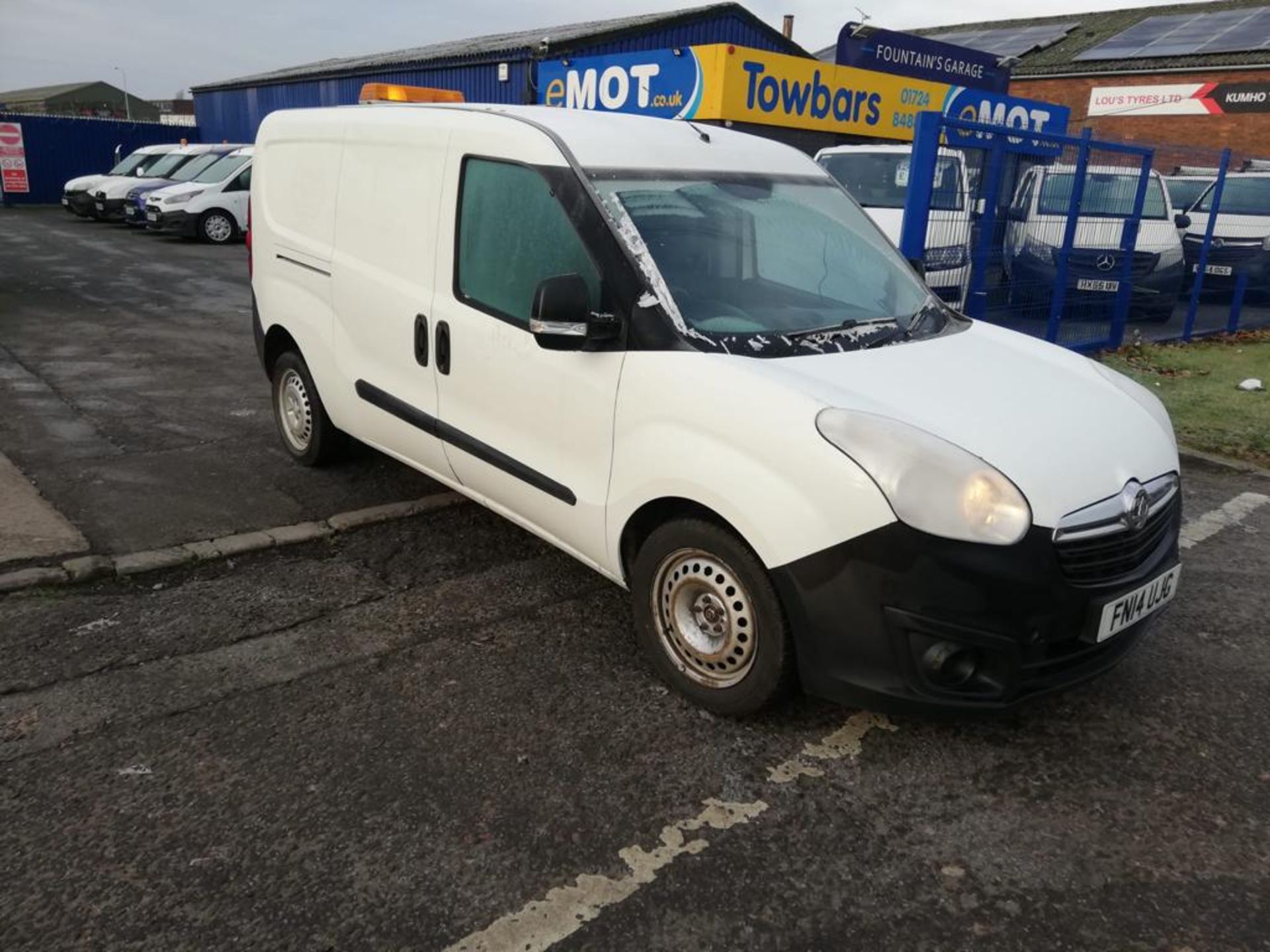 2014 VAUXHALL COMBO 2300 L2H1 CDTI SS E-FLEX LWB WHITE PANEL VAN, 98K MILES *PLUS VAT*