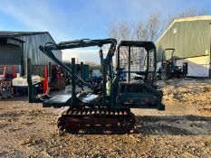KUBOTA 3 TON TRACKED DUMPER / LOG FORWARDER WITH CRANE / TIMBER GRAB AND FRONT WINCH *PLUS VAT*