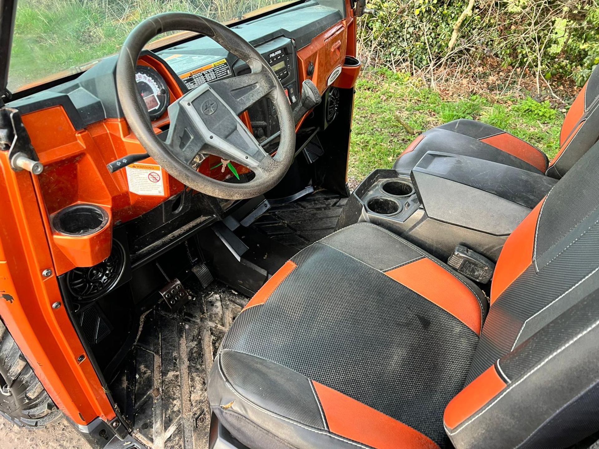 2015 POLARIS RANGER XP900 EFI 4WD BUGGY/UTV, RUNS AND DRIVES, SHOWING A LOW 534 HOURS *PLUS VAT* - Image 12 of 19