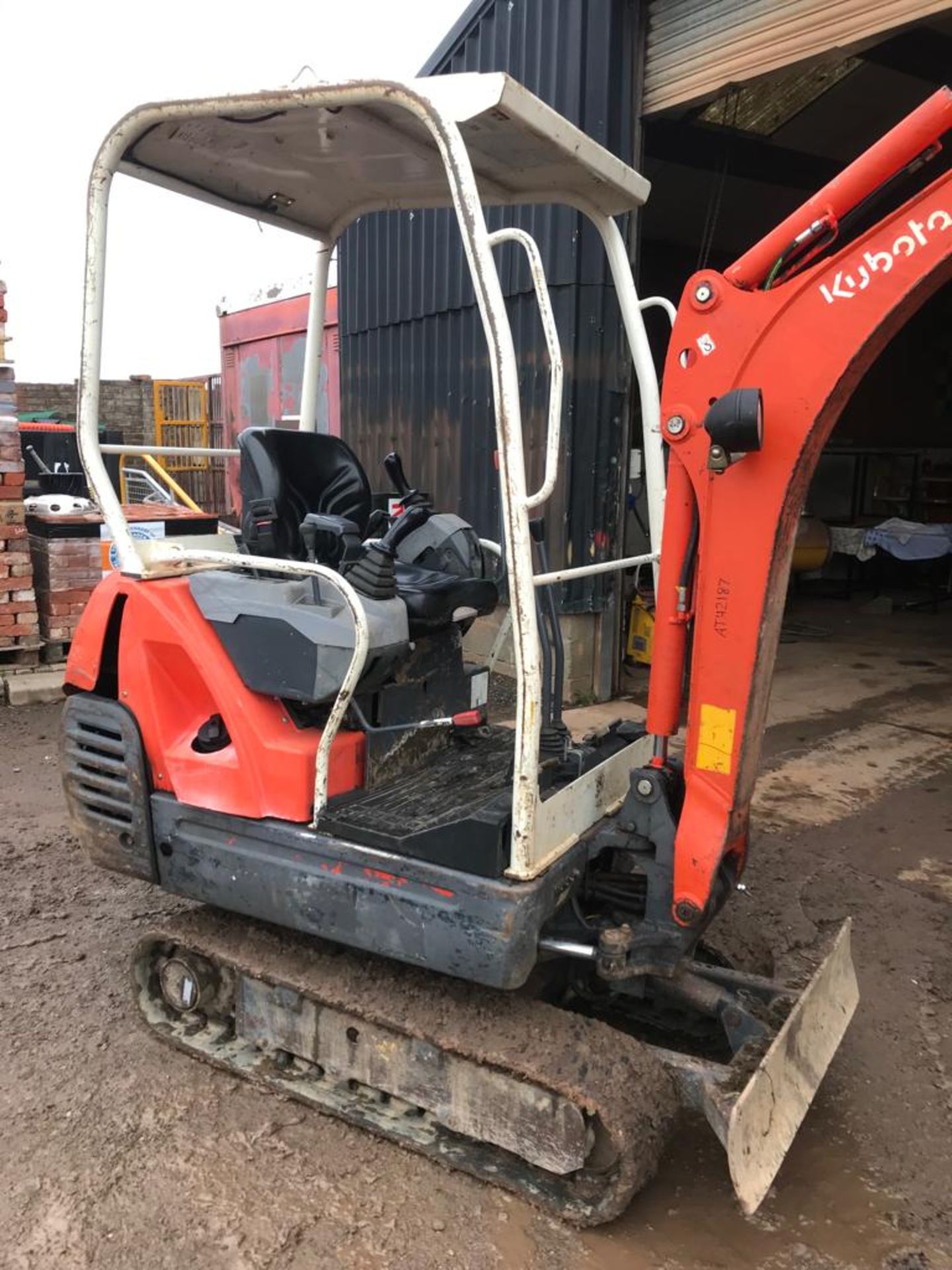 2008 KUBOTA KX36/3 MINI DIGGER / EXCAVATOR, 4500 HOURS, STARTS RUNS AND DIGS, 3 BUCKETS *NO VAT*