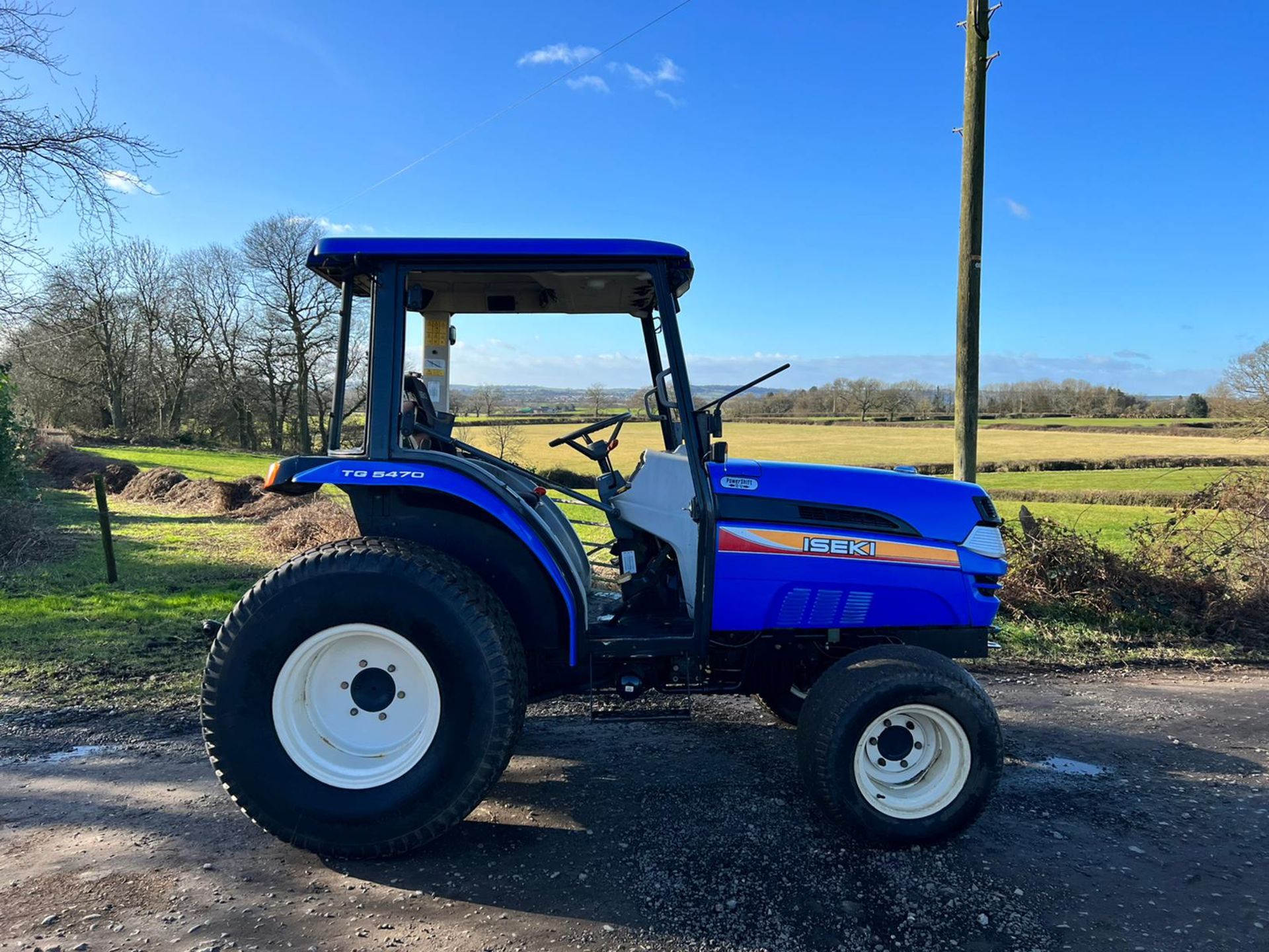 ISEKI TG5470 49hP 4WD COMPACT TRACTOR, RUNS AND DRIVES, SHOWING 5194 HOURS *PLUS VAT* - Image 5 of 13