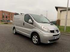 2011 RENAULT TRAFIC SL27 SPORT DCI 115 SILVER PANEL VAN, 134,138 MILES, 2.0 DIESEL *NO VAT*