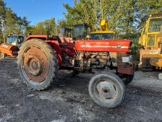 MASSEY FERGUSON 158 62hp TRACTOR, RUNS AND DRIVES, PICKUP HITCH, SHOWING 649 HOURS *PLUS VAT*