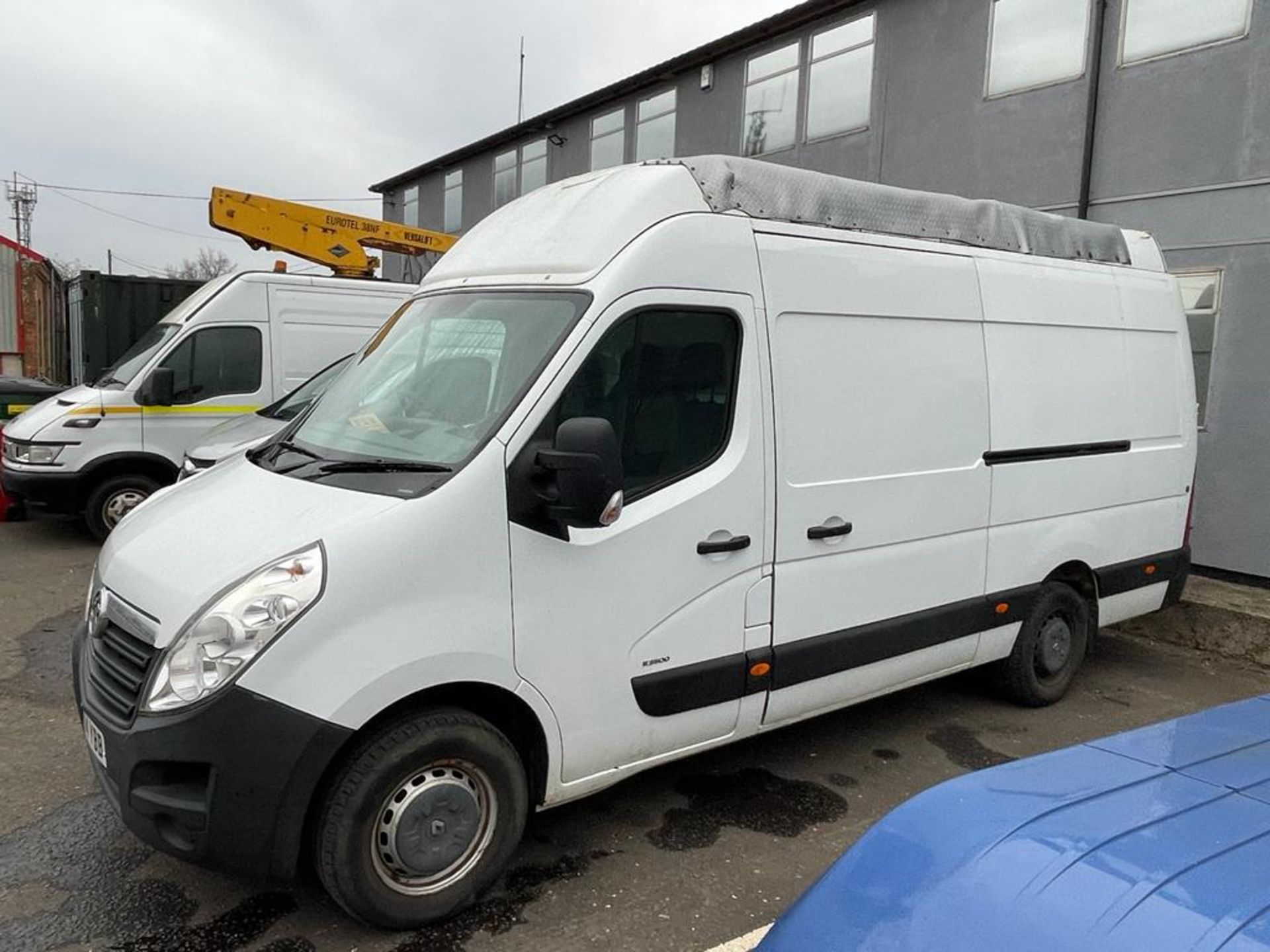 LATE 2014/64 VAUXHALL MOVANO R3500 L3H3 CDTI WHITE PANEL VAN, 103,991 MILES, HIGHEST ROOF *PLUS VAT* - Image 4 of 17