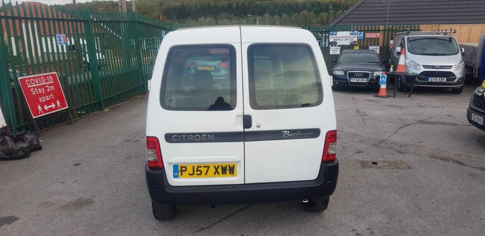 2007 CITROEN BERLINGO 600 HDI X 75 WHITE VAN, 206,578 MILES, MANUAL, 1560cc DIESEL *NO VAT* - Image 6 of 13