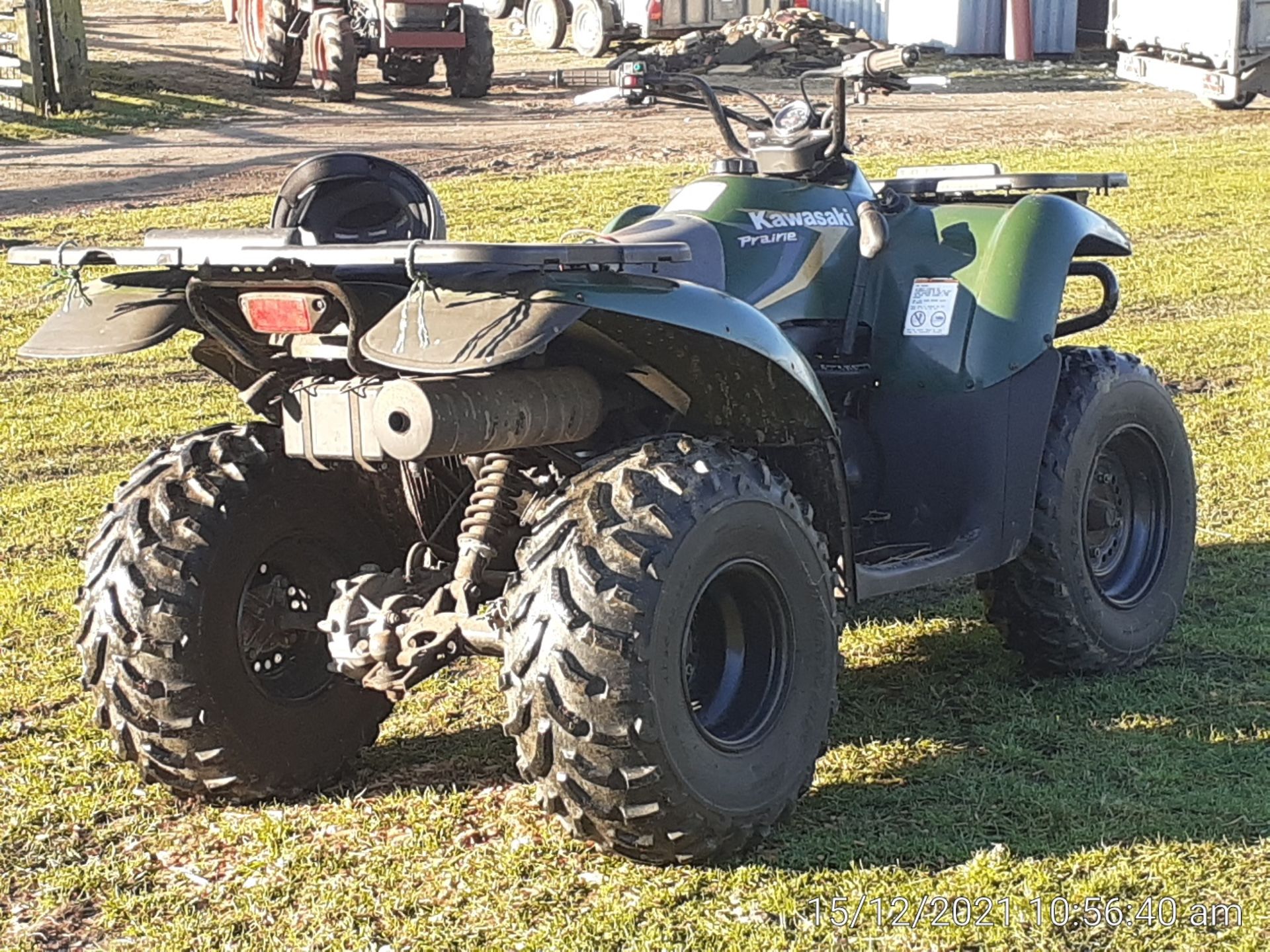 KAWASAKI PRAIRIE 300 4x4 QUAD BIKE, TOW BALL HITCH, FULL TIME 4WD, 1 OWNER FROM NEW *NO VAT* - Image 5 of 7