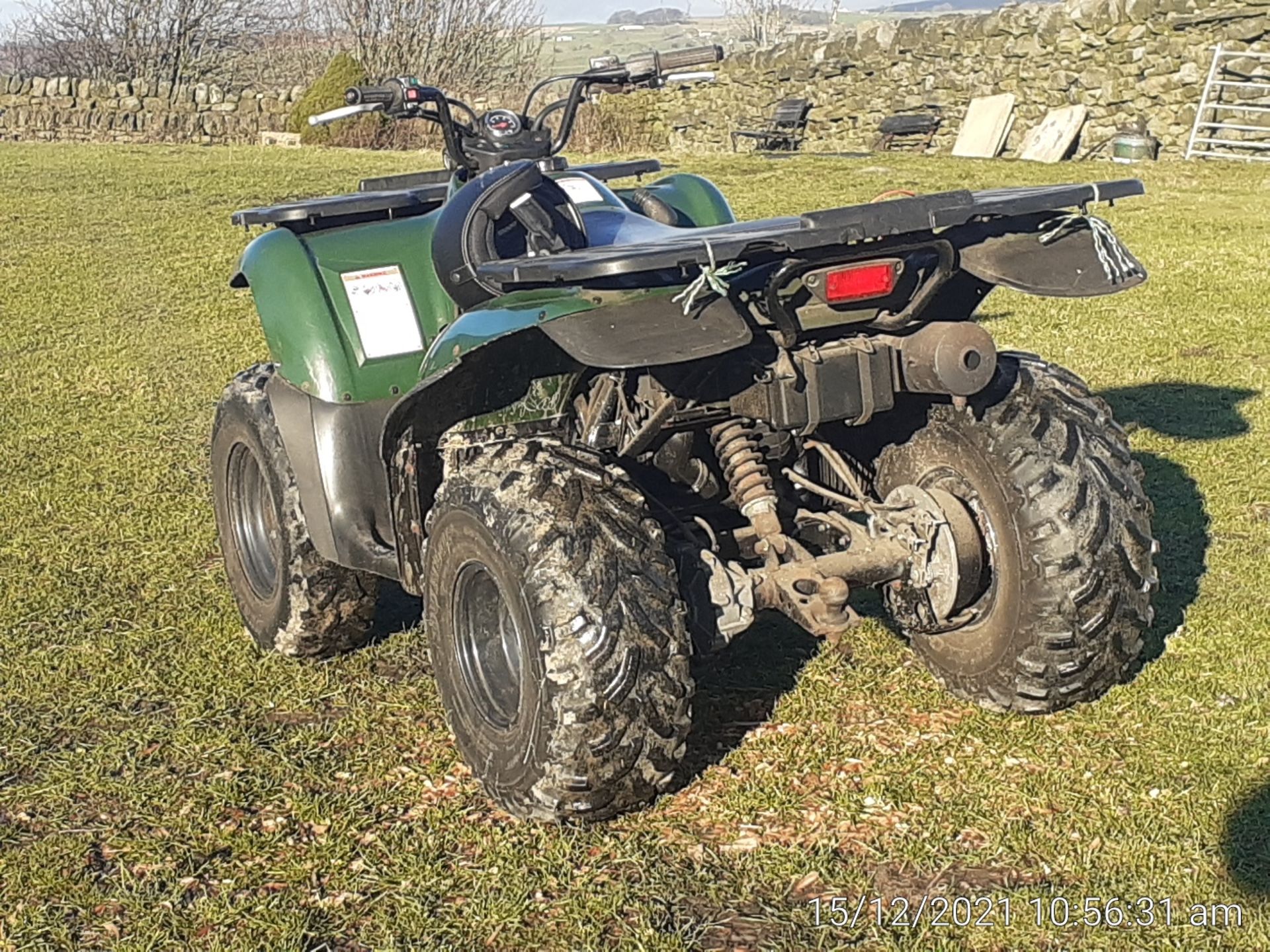KAWASAKI PRAIRIE 300 4x4 QUAD BIKE, TOW BALL HITCH, FULL TIME 4WD, 1 OWNER FROM NEW *NO VAT* - Image 4 of 7