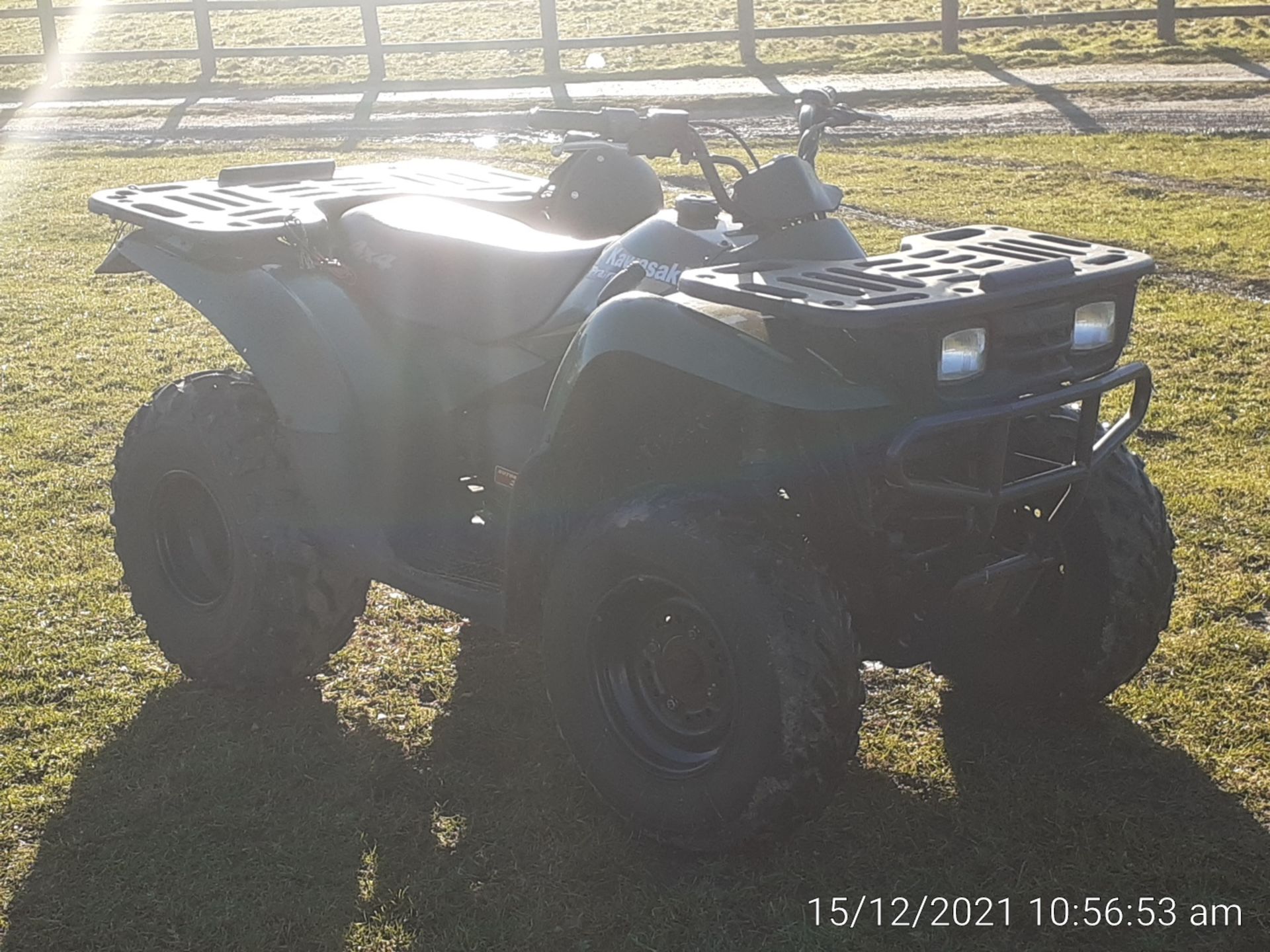 KAWASAKI PRAIRIE 300 4x4 QUAD BIKE, TOW BALL HITCH, FULL TIME 4WD, 1 OWNER FROM NEW *NO VAT*