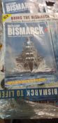 1 PALLET CONTAINING NEW AND UNUSED BRING THE BISMARCK TO LIFE CRAFT MAGAZINES *PLUS VAT*