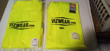 25x BRAND NEW SEALED CARTONS, SIZE 2XL CARGO TROUSERS ARE VIZWEAR BRAND *PLUS VAT*