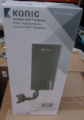 100 x BRAND NEW AND SEALED KONIG DIGITAL TV BOOSTER AERIAL, INCLUDES MOUNTING BRACKET *PLUS VAT*