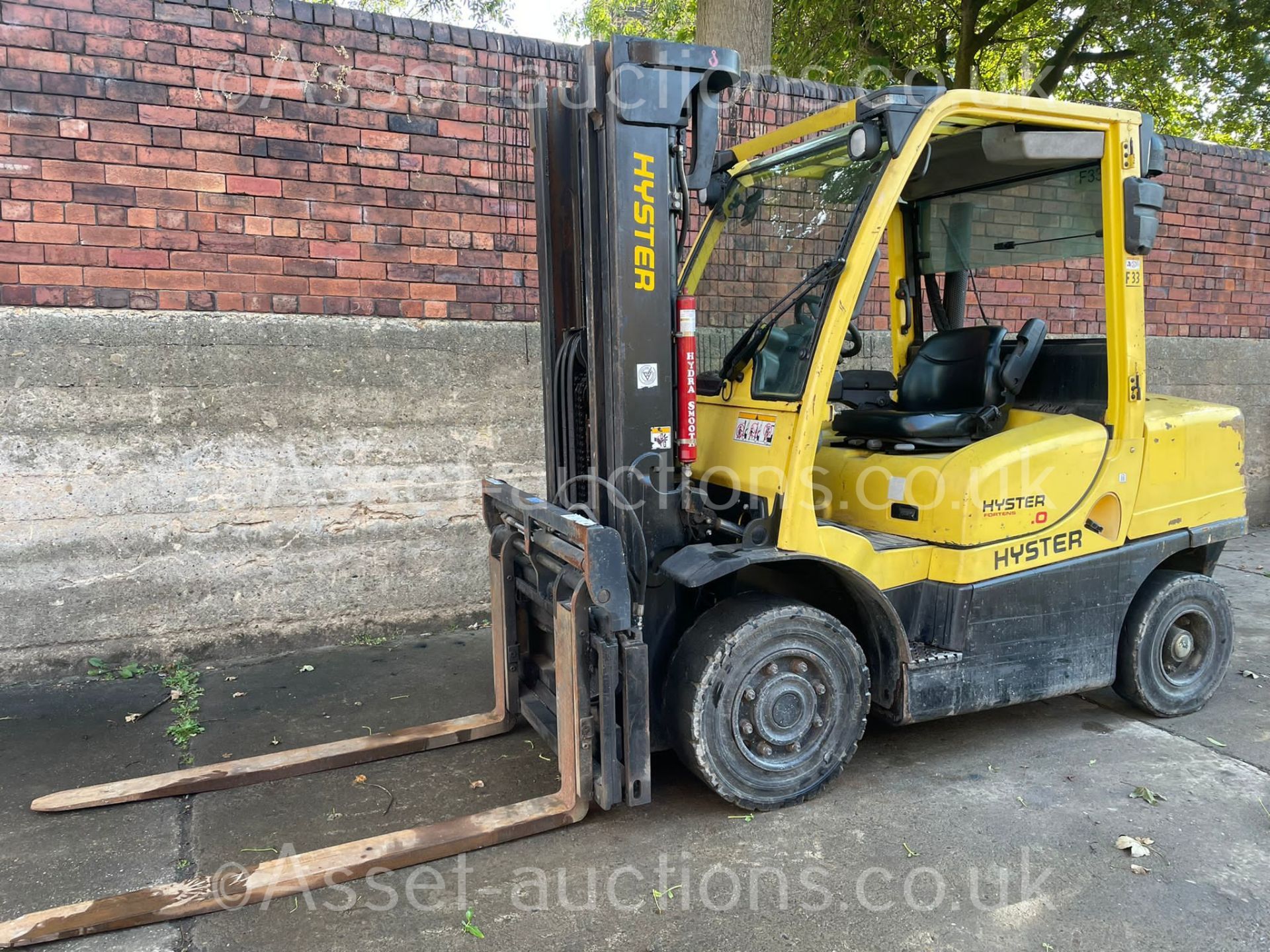 HYSTER 4 TON FORKLIFT, MODEL H4 0FT5, YEAR 2008, 16ft REACH, TRIPE MAST *PLUS VAT*