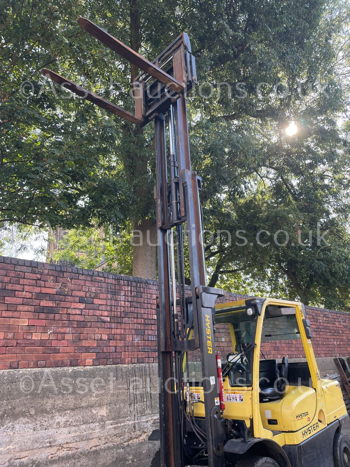 HYSTER 4 TON FORKLIFT, MODEL H4 0FT5, YEAR 2008, 16ft REACH, TRIPE MAST *PLUS VAT* - Image 4 of 15