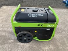 PRAMAC PX8000 PETROL GENERATOR 6KvA , SPARE OR REPAIRS *PLUS VAT*