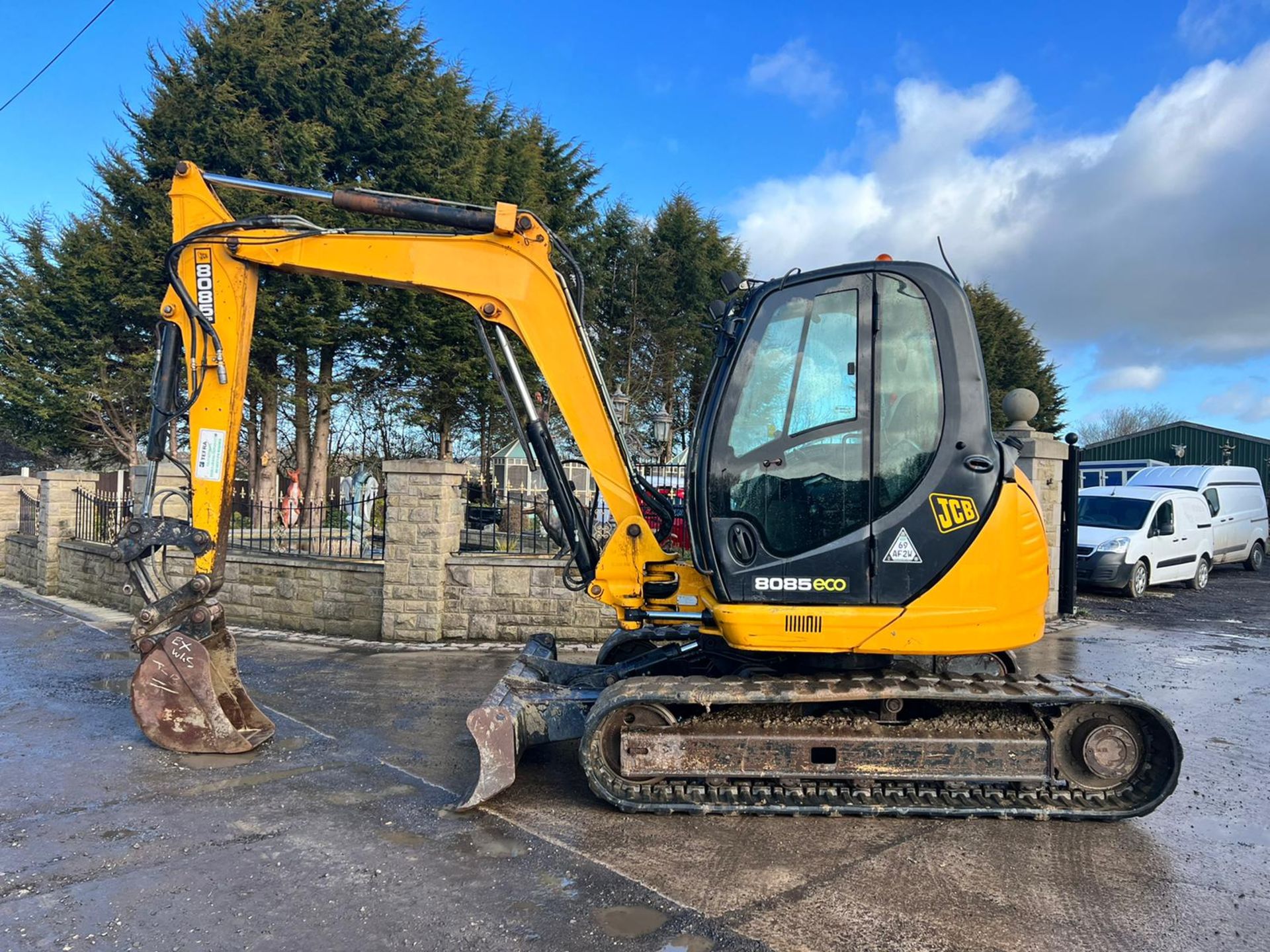 2012 JCB 8085 ZTS 8.5 TON DIGGER, RUNS DRIVES AND DIGS, RUBBER TRACKS *PLUS VAT* - Image 6 of 23