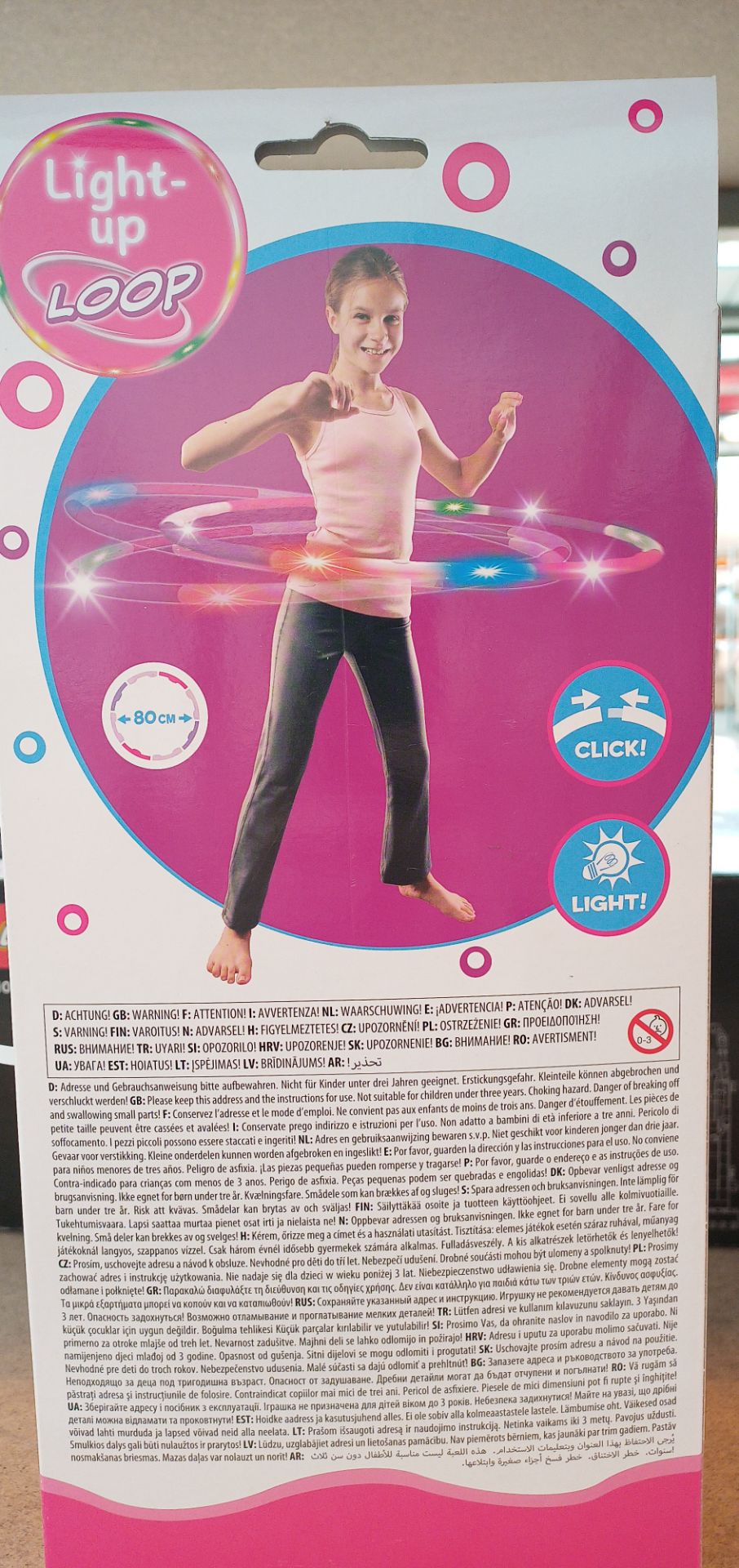 40 x BRAND NEW AND SEALED SIMBA LED HULA HOOP RING, RRP £10 *PLUS VAT* - Image 4 of 5