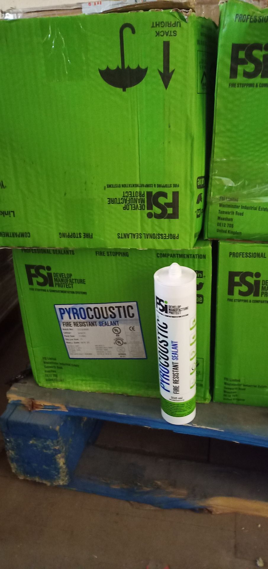100 x BRAND NEW AND SEALED PYROCOUSTIC SEALANT, RRP £2.99 PER TUBE *PLUS VAT* - Image 2 of 5