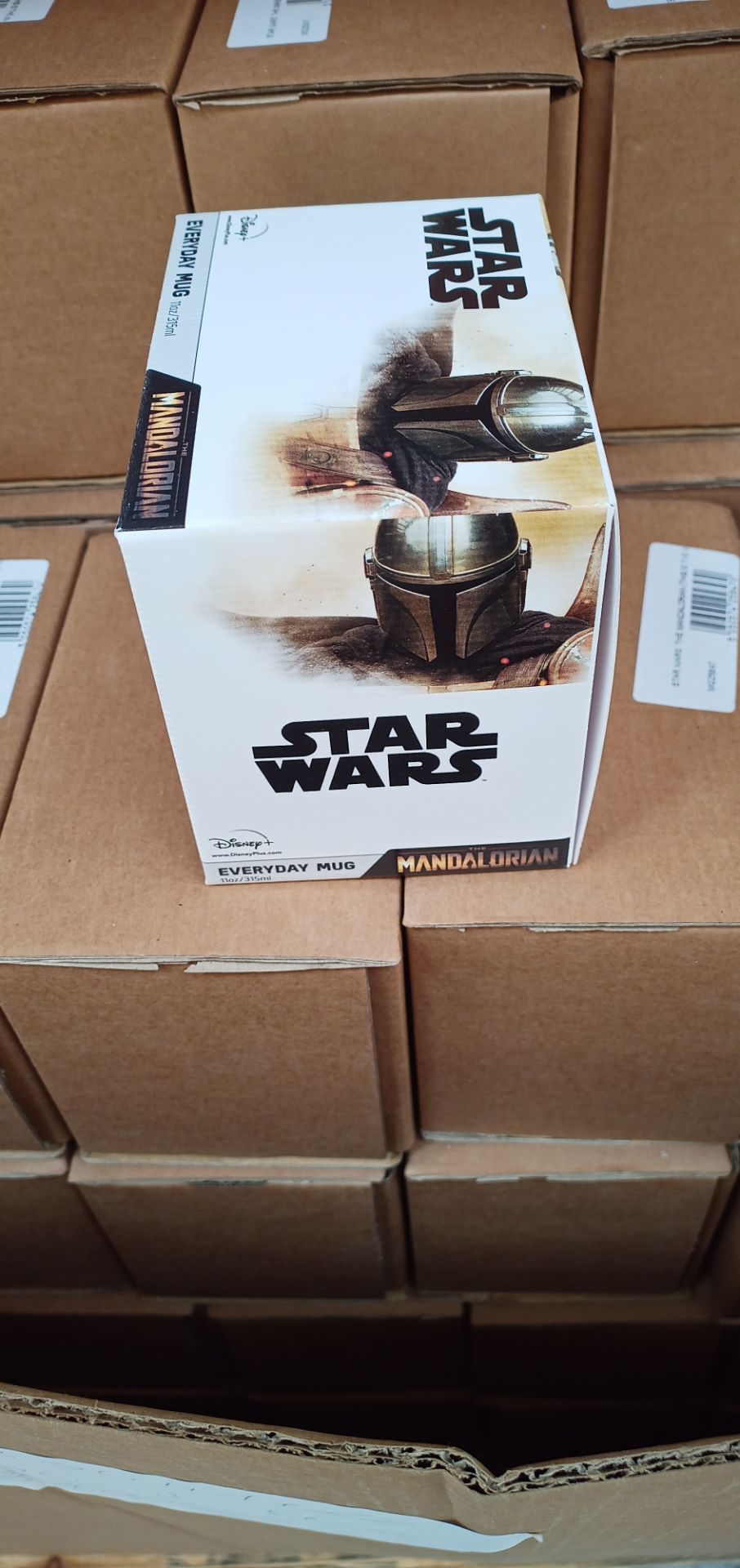 100 x BRAND NEW AND SEALED MANDALORIAN MUGS *PLUS VAT* - Image 2 of 5