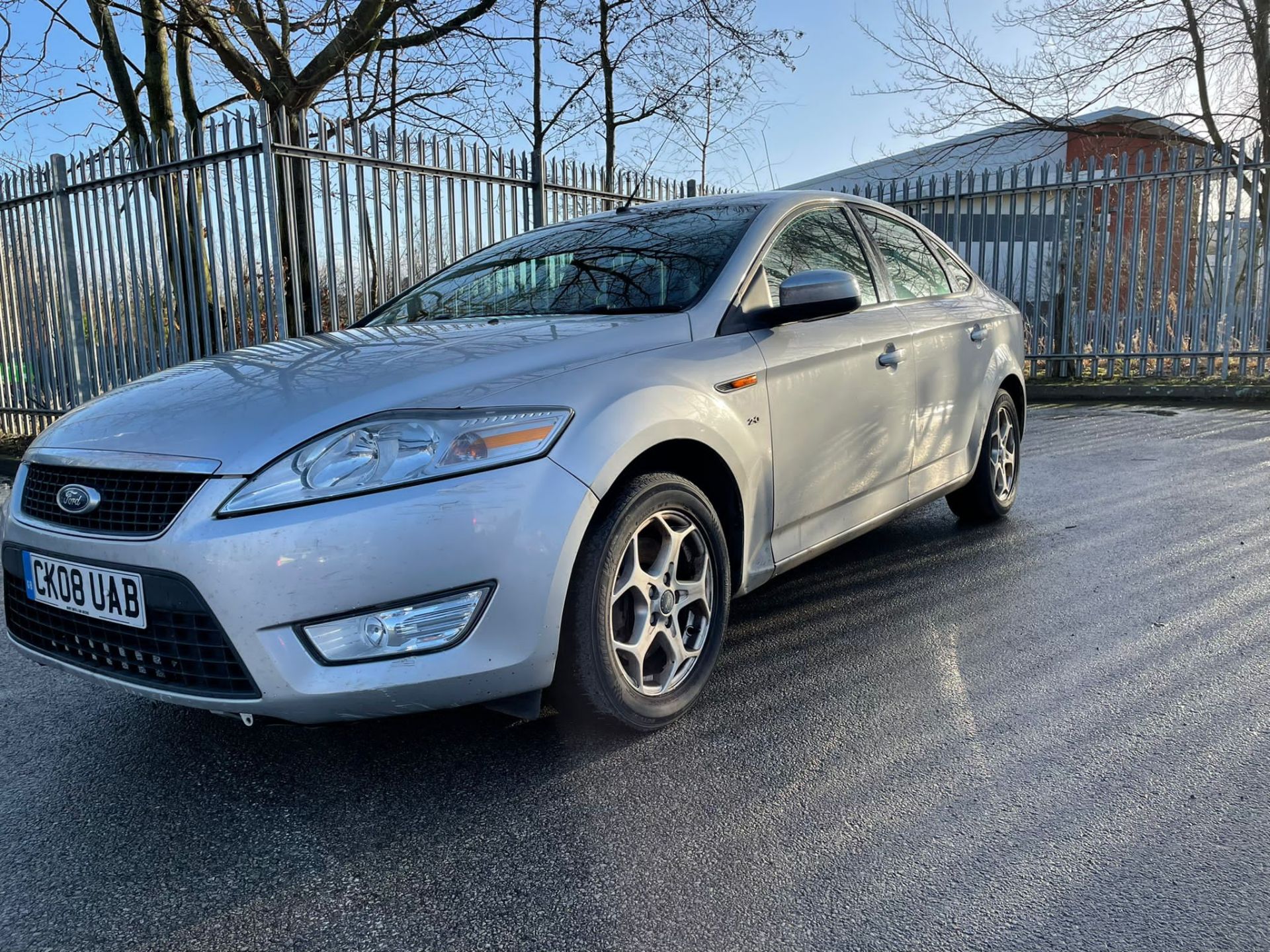 2008 FORD MONDEO ZETEC TDCI 140 SILVER HATCHBACK, 154,031 MILES *NO VAT* - Image 2 of 9