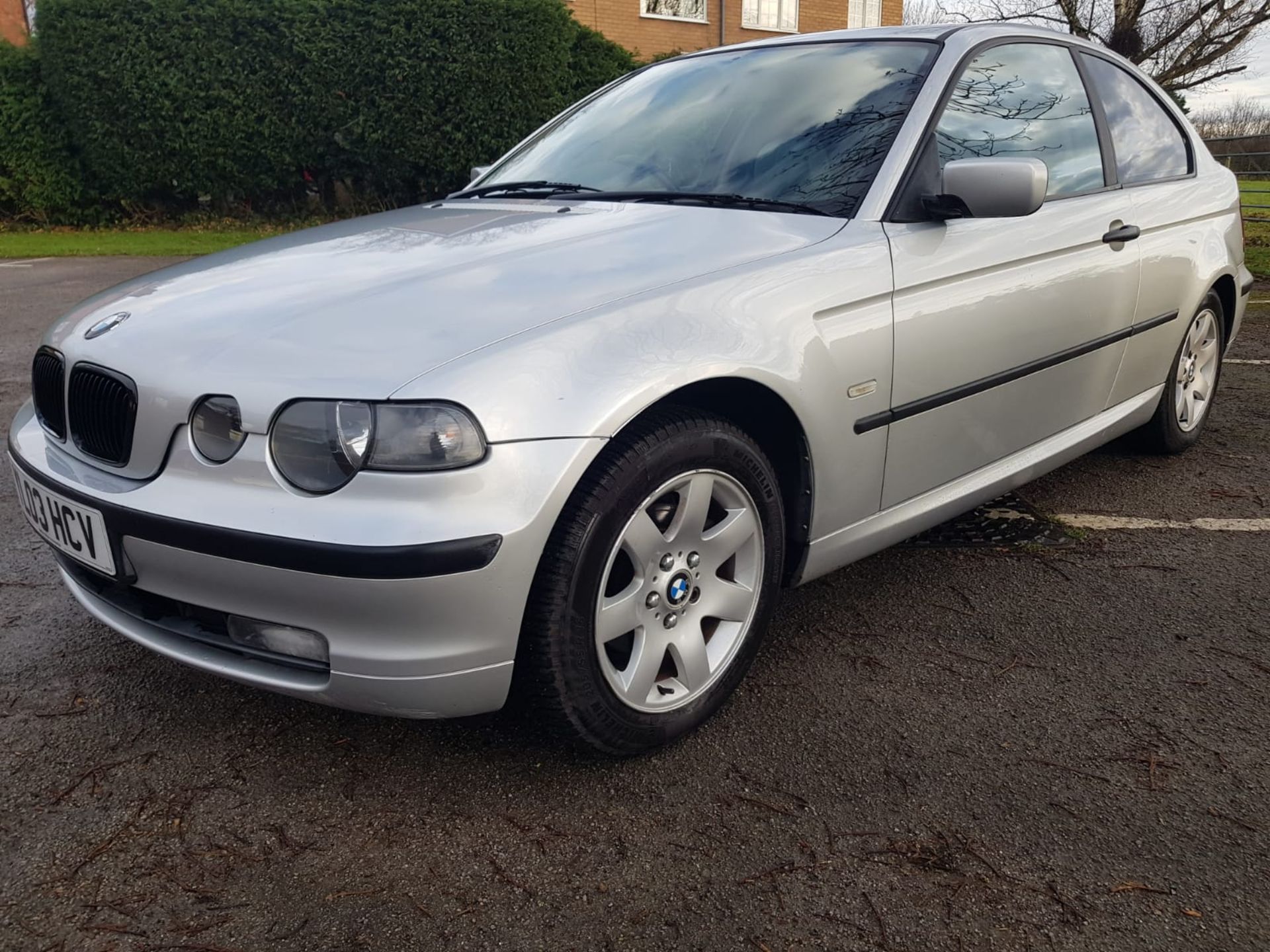 2004 BMW 316TI SE COMPACT AUTO SILVER HATCHBACK, 85,416 MILES, FULL SERVICE HISTORY *NO VAT* - Image 3 of 19