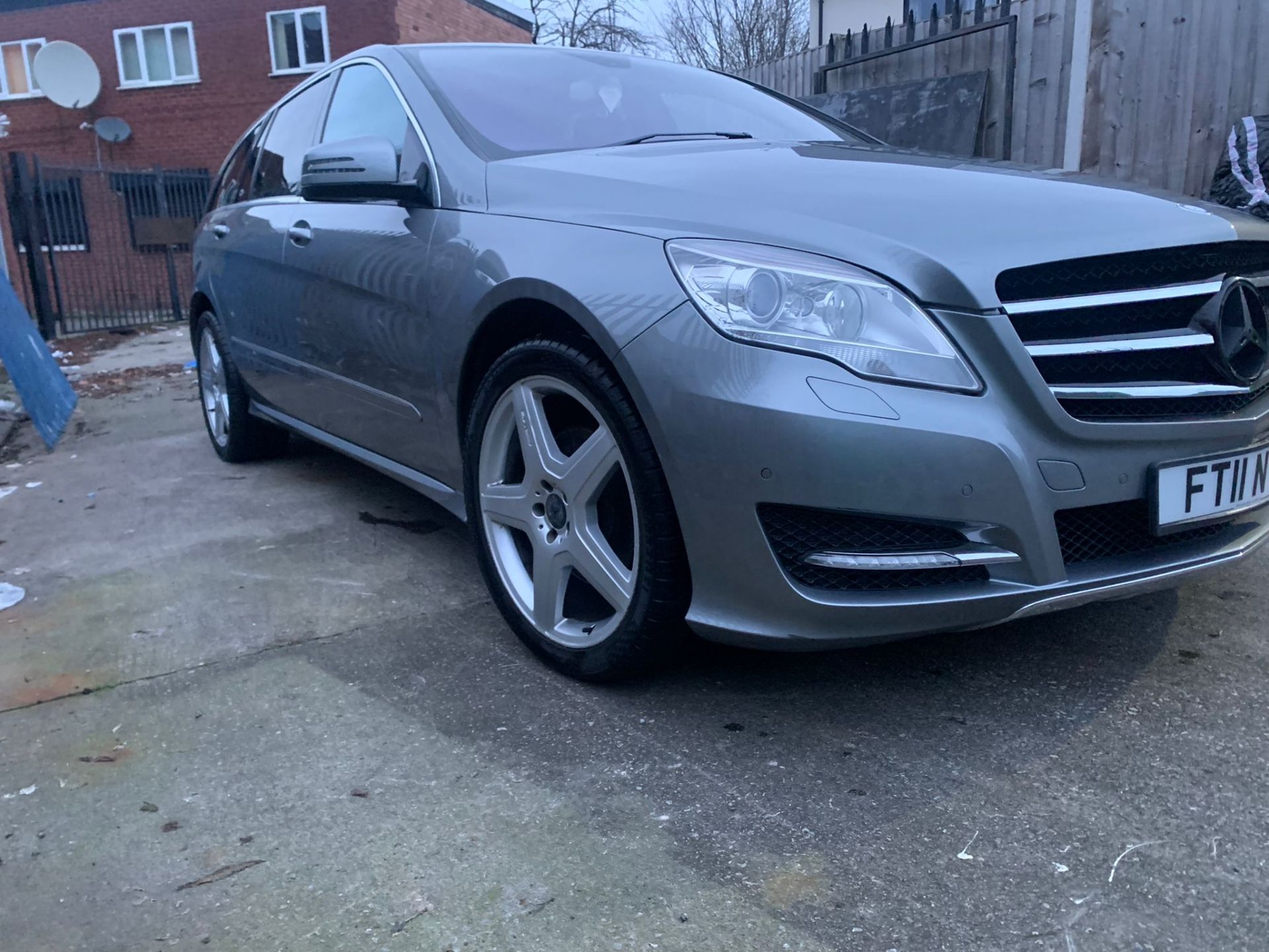 2011 MERCEDES-BENZ R350 CDI V6 LWB 7 SEAT 4MATIC 7G-AUTO SILVER ESTATE, 86K MILES *NO VAT*