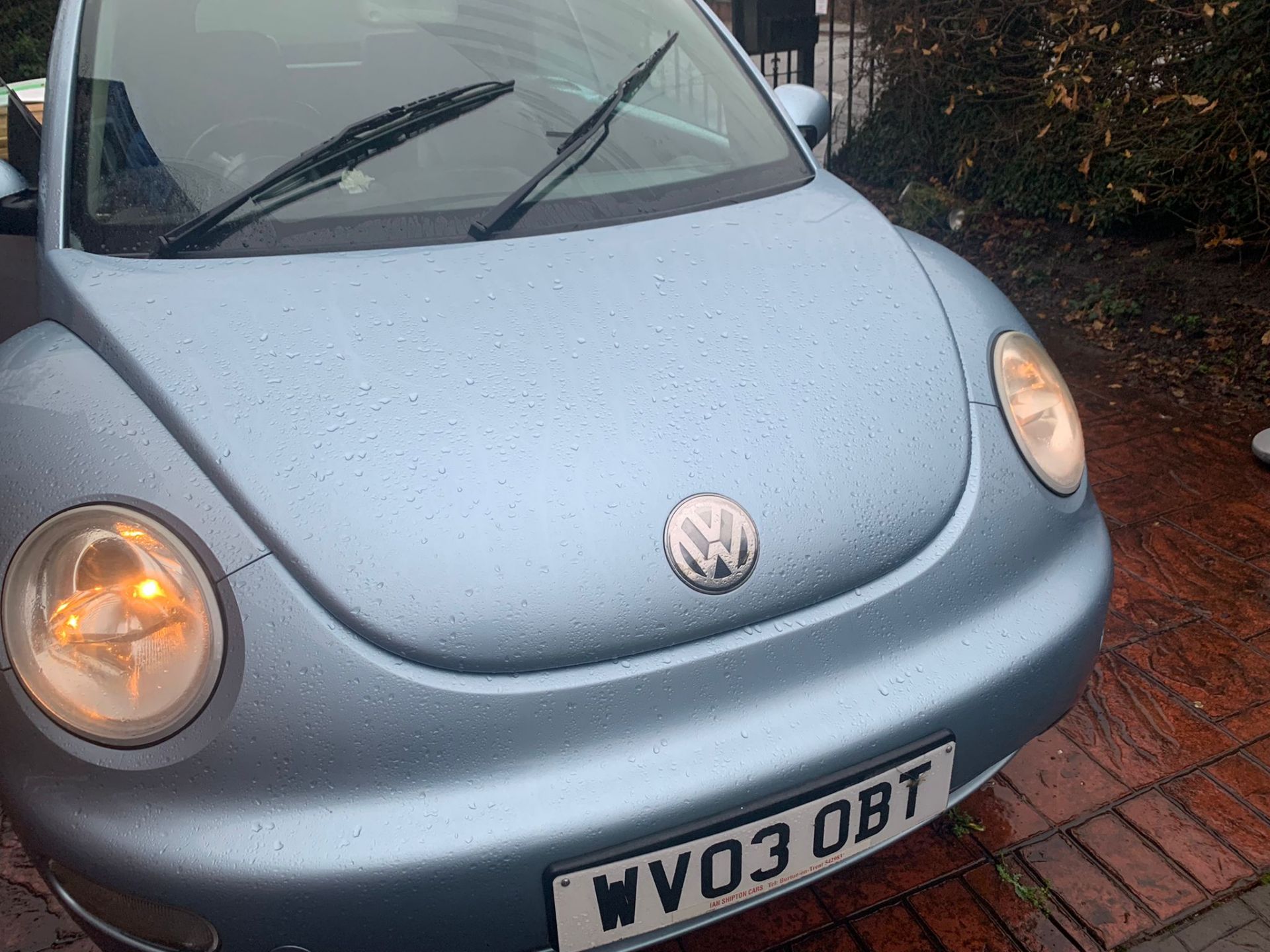 2003 VOLKSWAGEN BEETLE CABRIOLET BLUE CONVERTIBLE, HIGH SPEC, 110,801 MILES *NO VAT* - Image 4 of 17