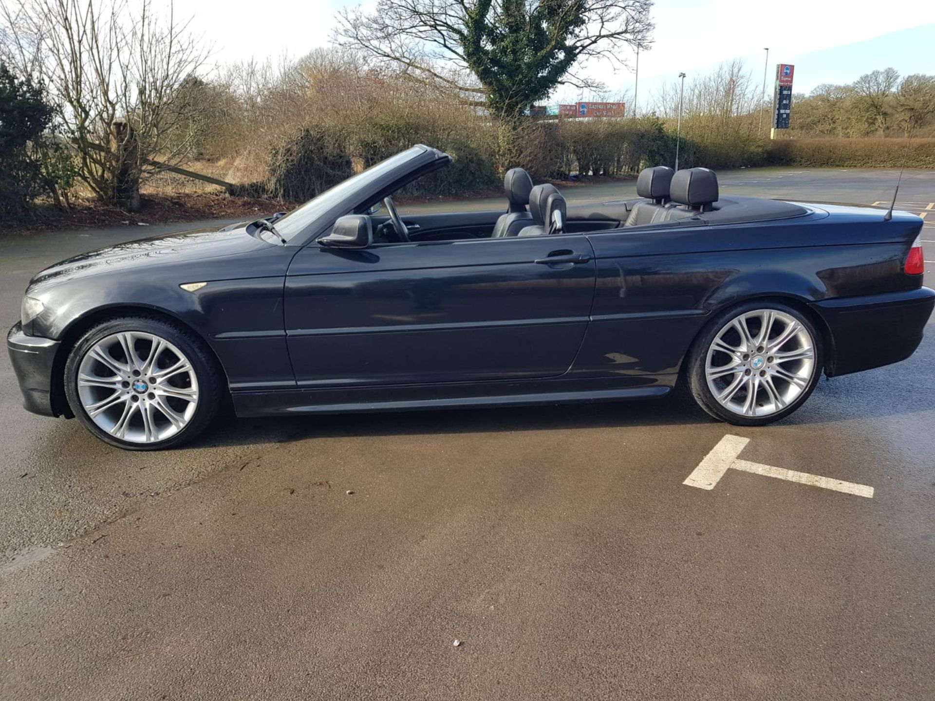 2006 BMW 318CI M SPORT AUTO BLACK CONVERTIBLE, 117,231 MILES *NO VAT* - Image 4 of 27