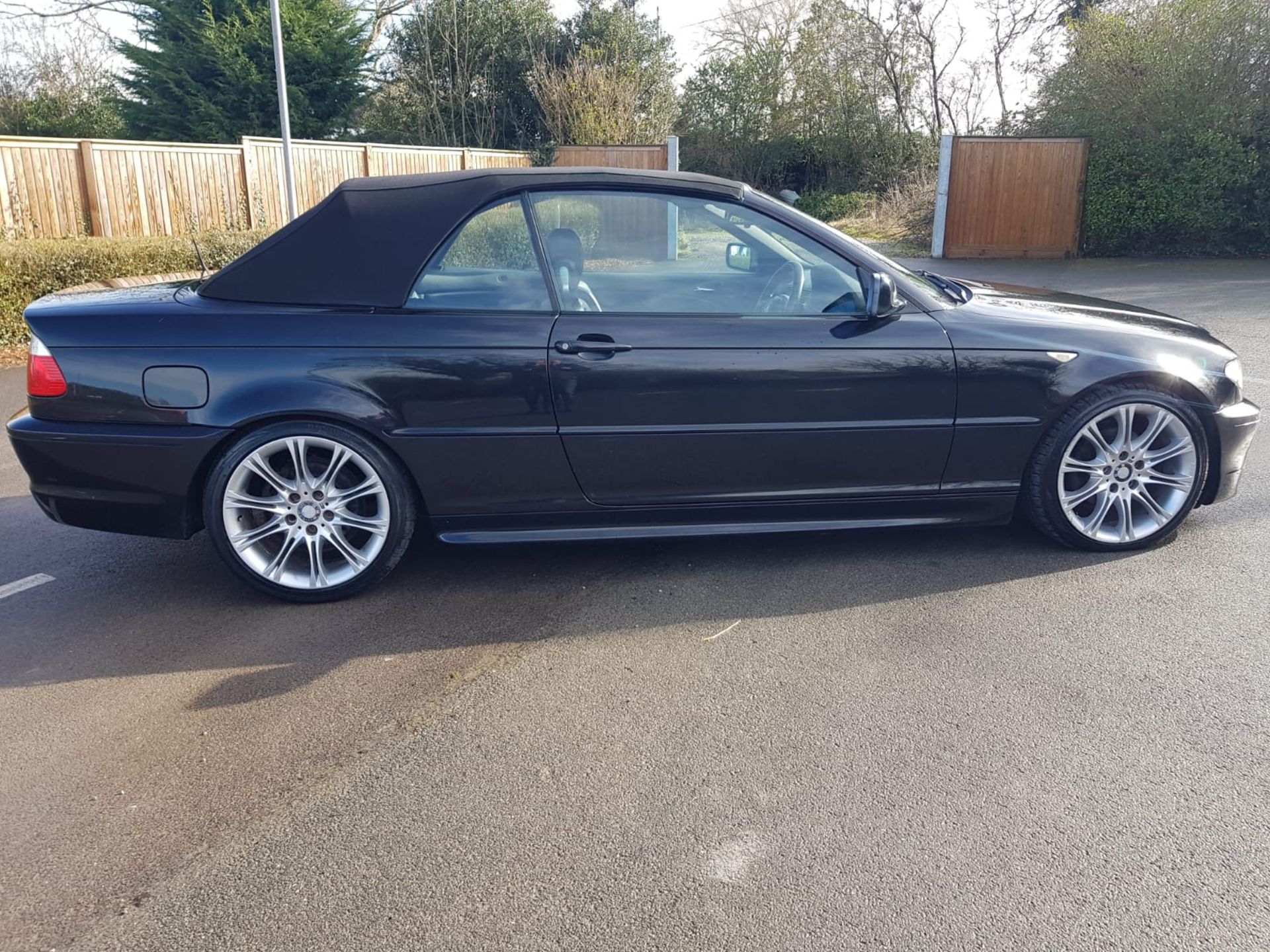 2006 BMW 318CI M SPORT AUTO BLACK CONVERTIBLE, 117,231 MILES *NO VAT* - Image 12 of 27