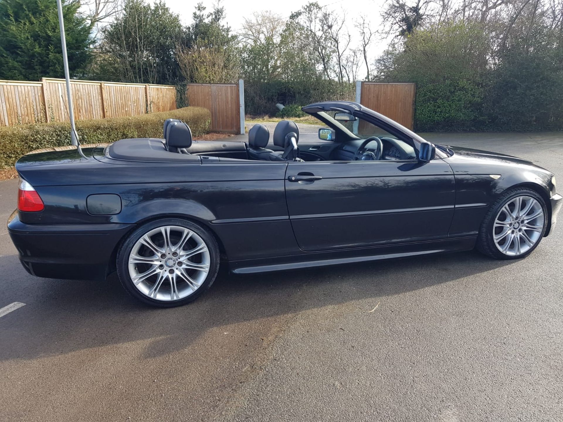 2006 BMW 318CI M SPORT AUTO BLACK CONVERTIBLE, 117,231 MILES *NO VAT* - Image 11 of 27