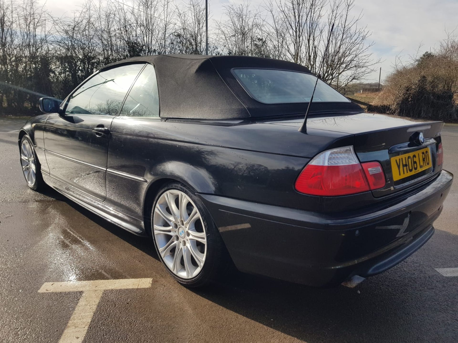 2006 BMW 318CI M SPORT AUTO BLACK CONVERTIBLE, 117,231 MILES *NO VAT* - Image 6 of 27