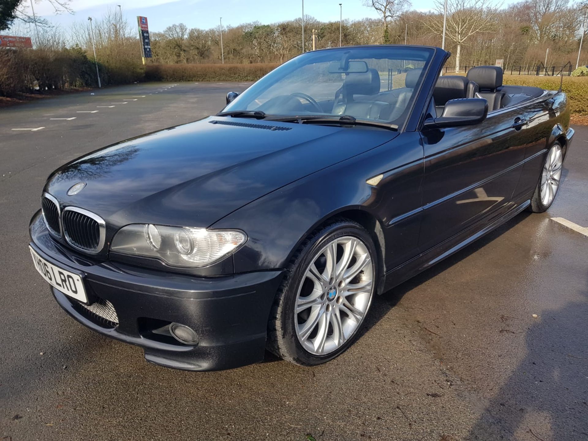 2006 BMW 318CI M SPORT AUTO BLACK CONVERTIBLE, 117,231 MILES *NO VAT* - Image 3 of 27