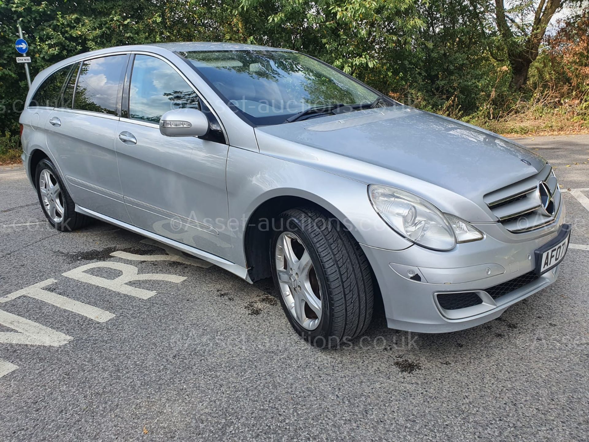 2007 MERCEDES R320 L SPORT CDI 7 SEATER SILVER ESTATE, 3.0 DIESEL ENGINE, 129,115 MILES *NO VAT*