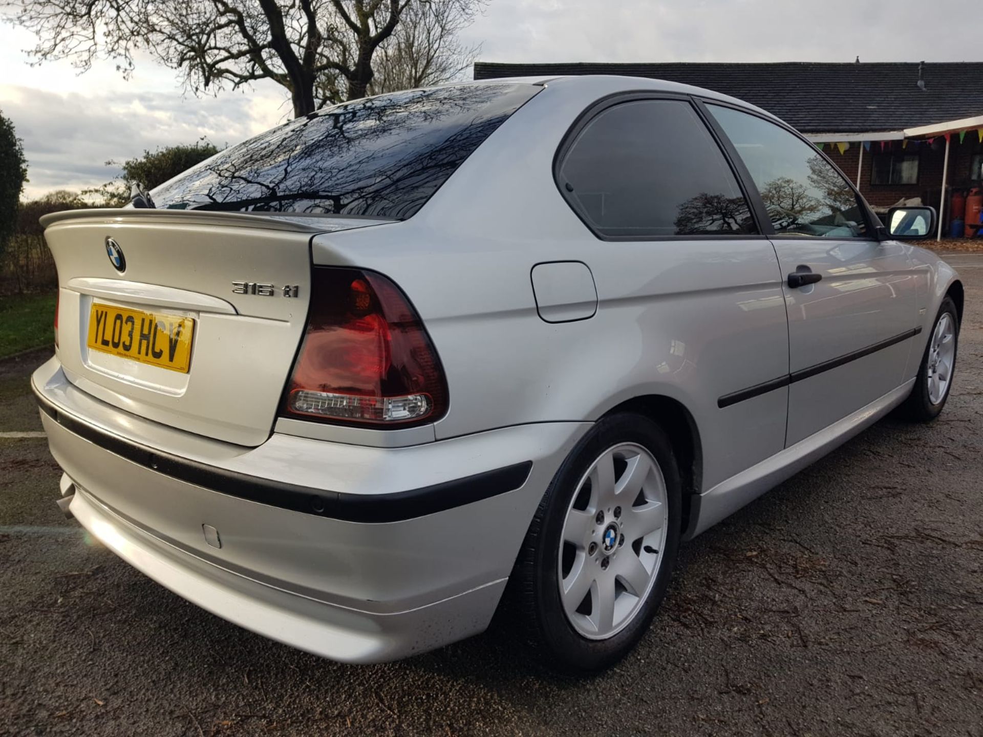 2004 BMW 316TI SE COMPACT AUTO SILVER HATCHBACK, 85,416 MILES, FULL SERVICE HISTORY *NO VAT* - Image 7 of 19