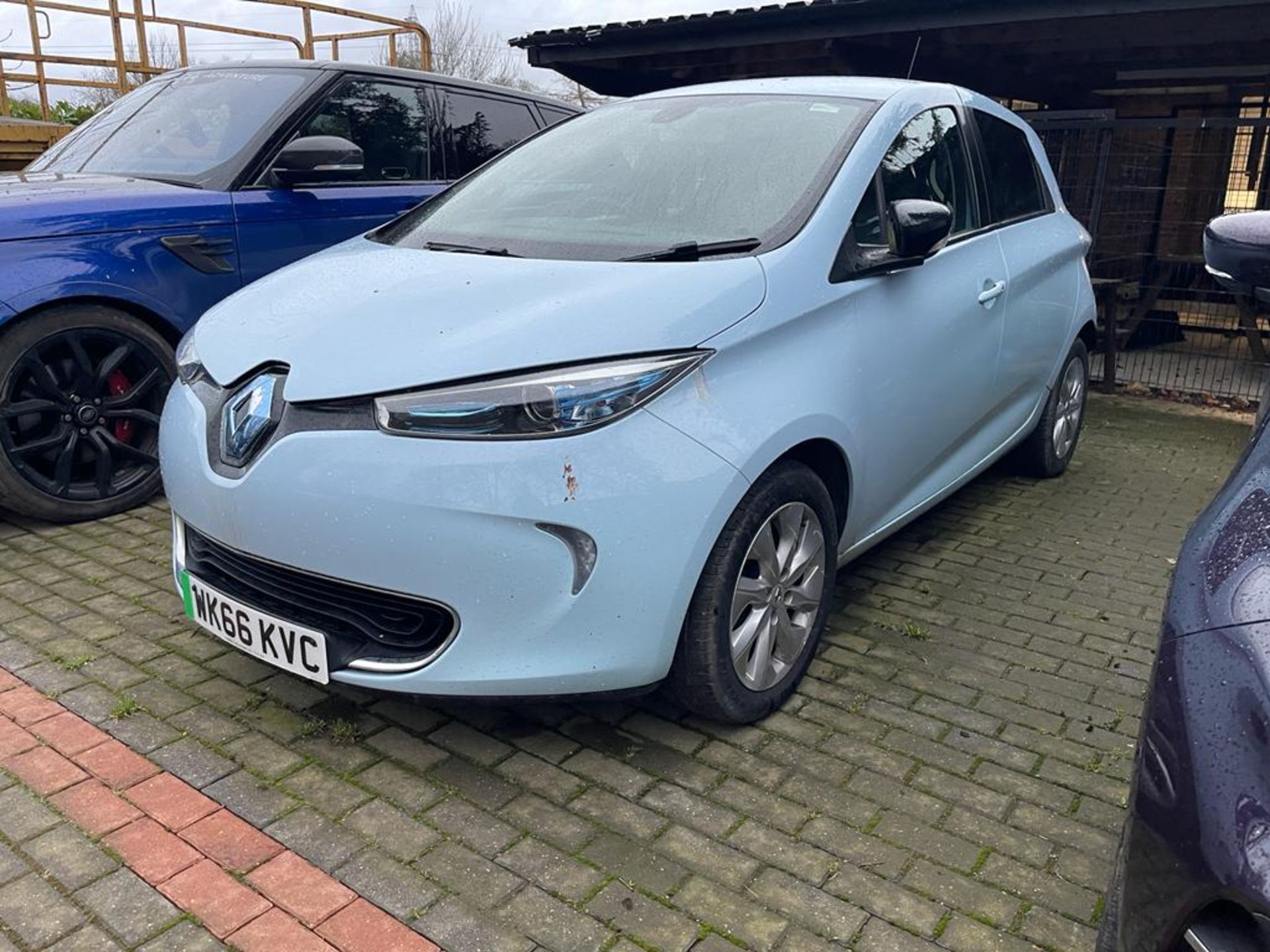 2016/66 RENAULT ZOE I DYNAMIQUE NAV AUTO ELECTRIC BLUE HATCHBACK, ONLY 17,658 MILES *NO VAT* - Image 2 of 7