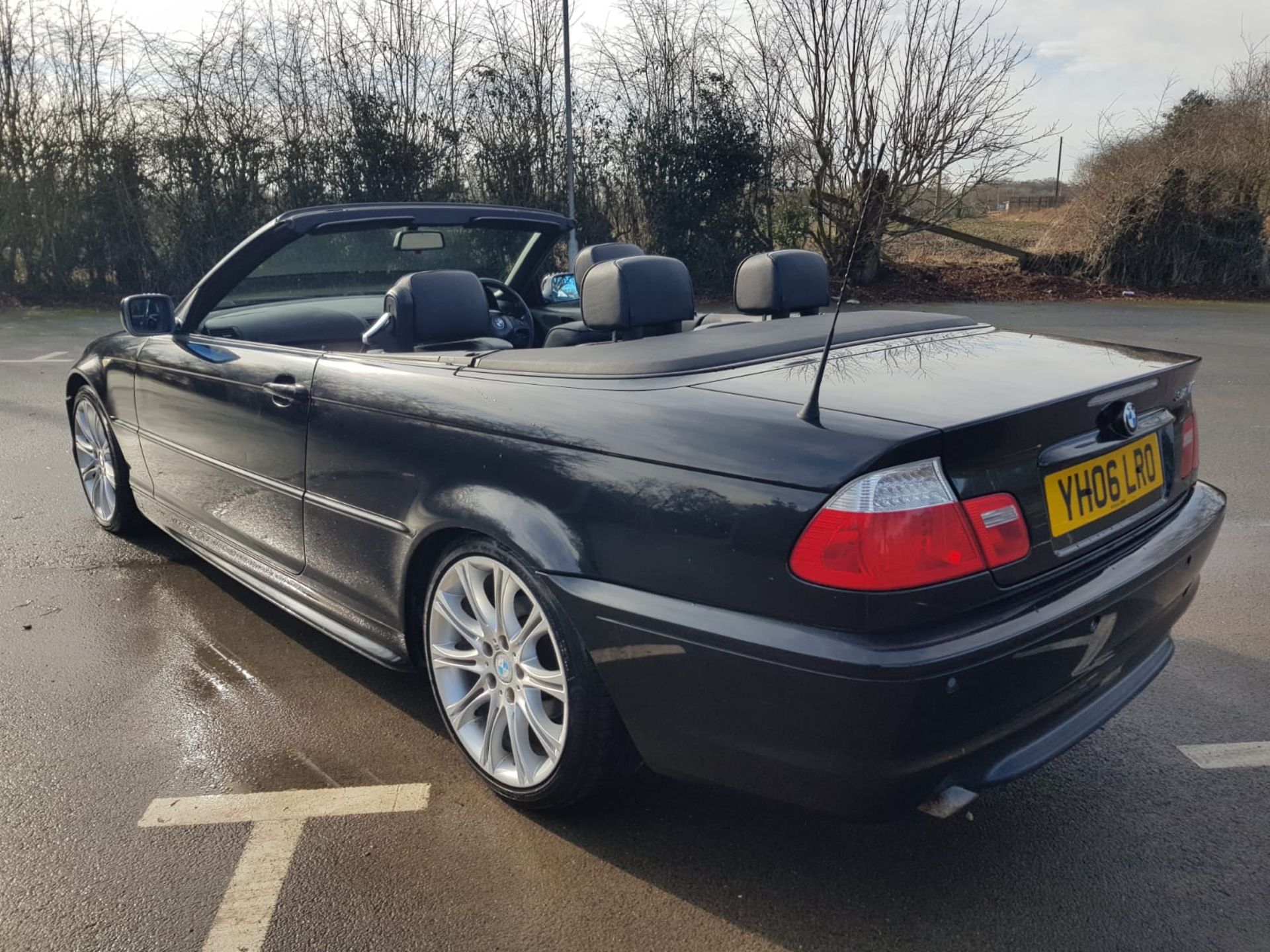 2006 BMW 318CI M SPORT AUTO BLACK CONVERTIBLE, 117,231 MILES *NO VAT* - Image 7 of 27