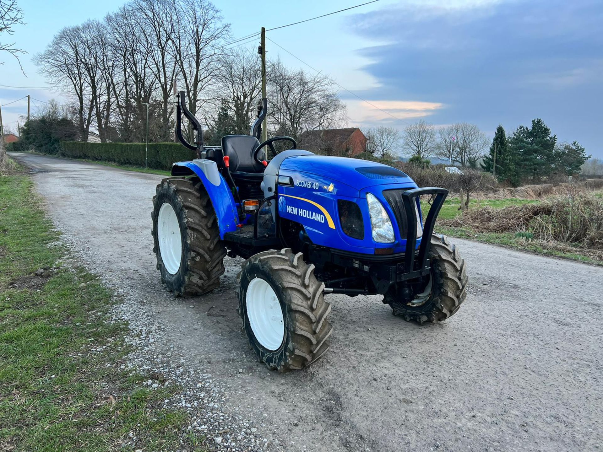 2015 New Holland Boomer 40 41HP 4WD Compact Tractor, Runs And Drives, Road Registered *PLUS VAT*