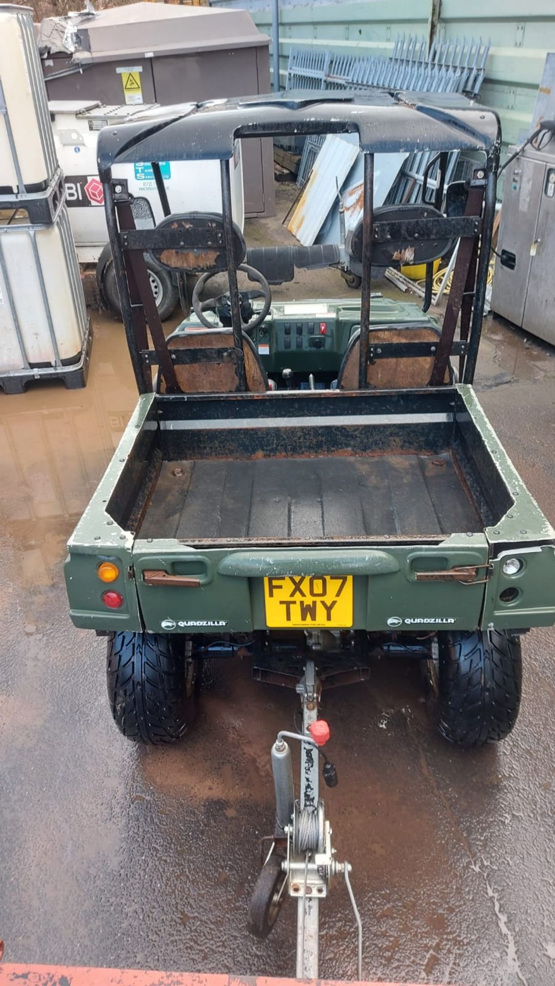 QUADZILLA PETROL UTV TIPPER, 4x4, STARTS AND DRIVES WELL *NO VAT* - Image 8 of 8