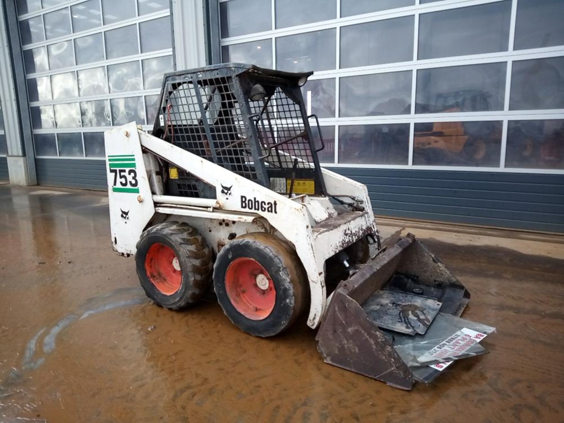 2013 BOBCAT SKID STEER 753, EX COUNCIL MACHINE *PLUS VAT*