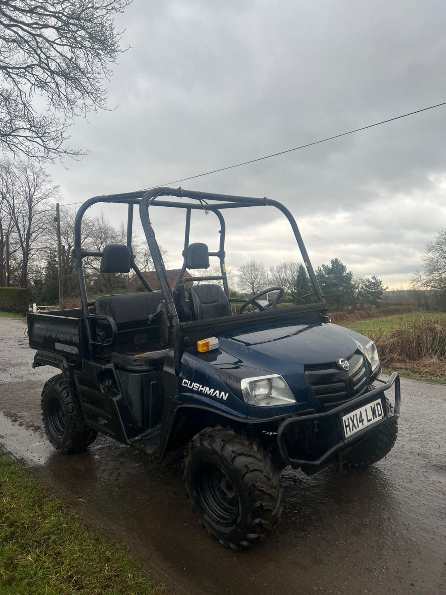 2014 CUSHMAN 1000cc FARM BUGGY 4x4 ROAD REGISTERED, RUNS AND DRIVES, 870 RECORDED HOURS *PLUS VAT*