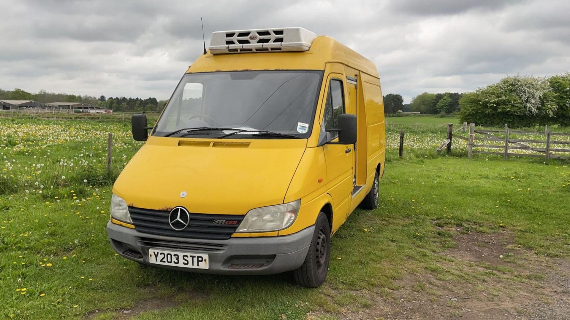 2001 MERCEDES SPRINTER 311 CDI MWB PANEL VAN, 282K MILES *NO VAT* - Image 3 of 19