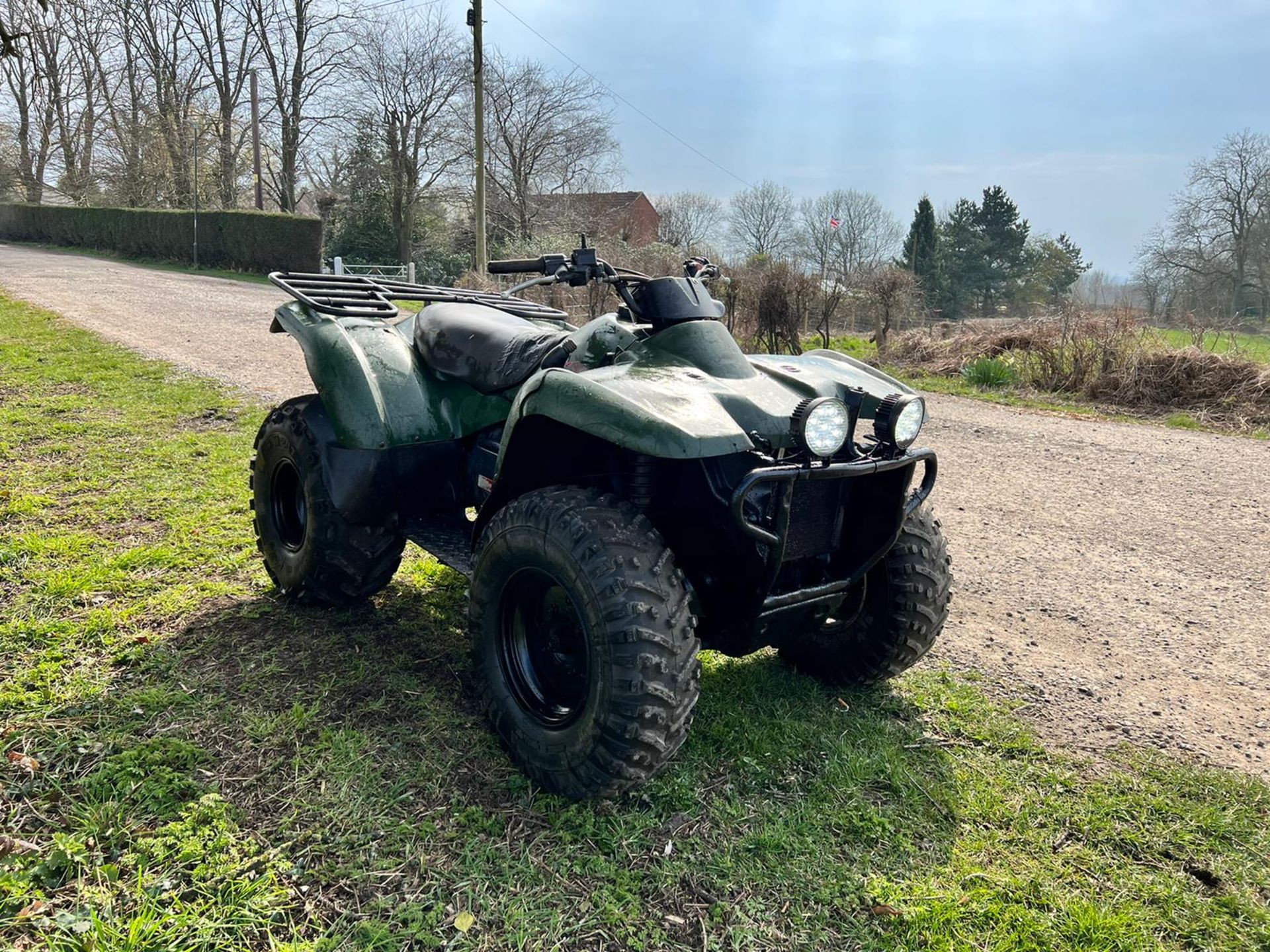 KAWASAKI KVF400 FARM QUAD BIKE, 4 WHEEL DRIVE, ROAD REGISTERED *PLUS VAT*